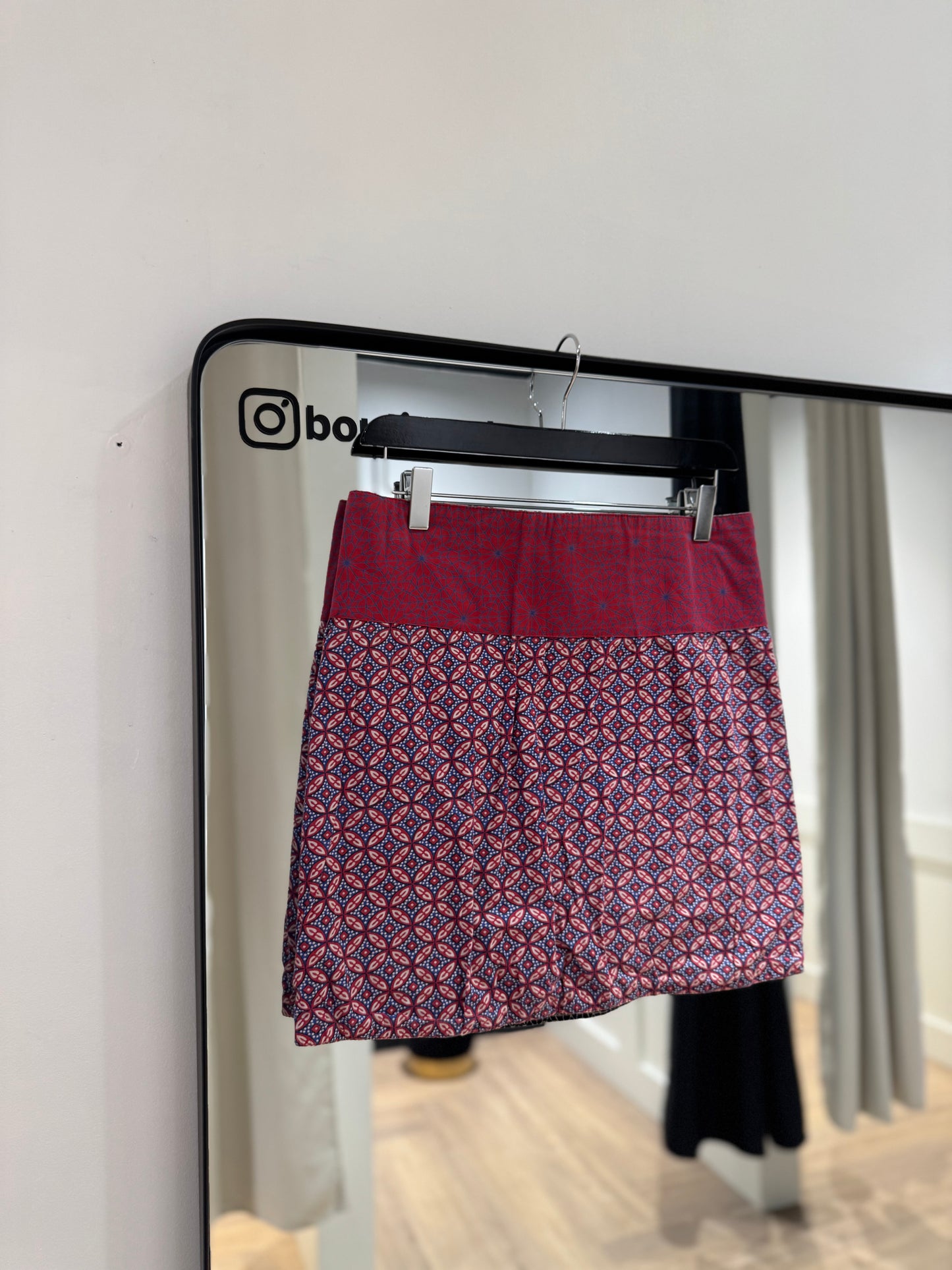 Mini jupe à motifs S