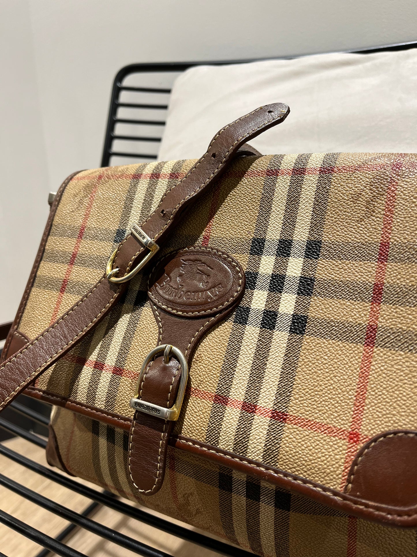Sac bandoulière Burberry vintage