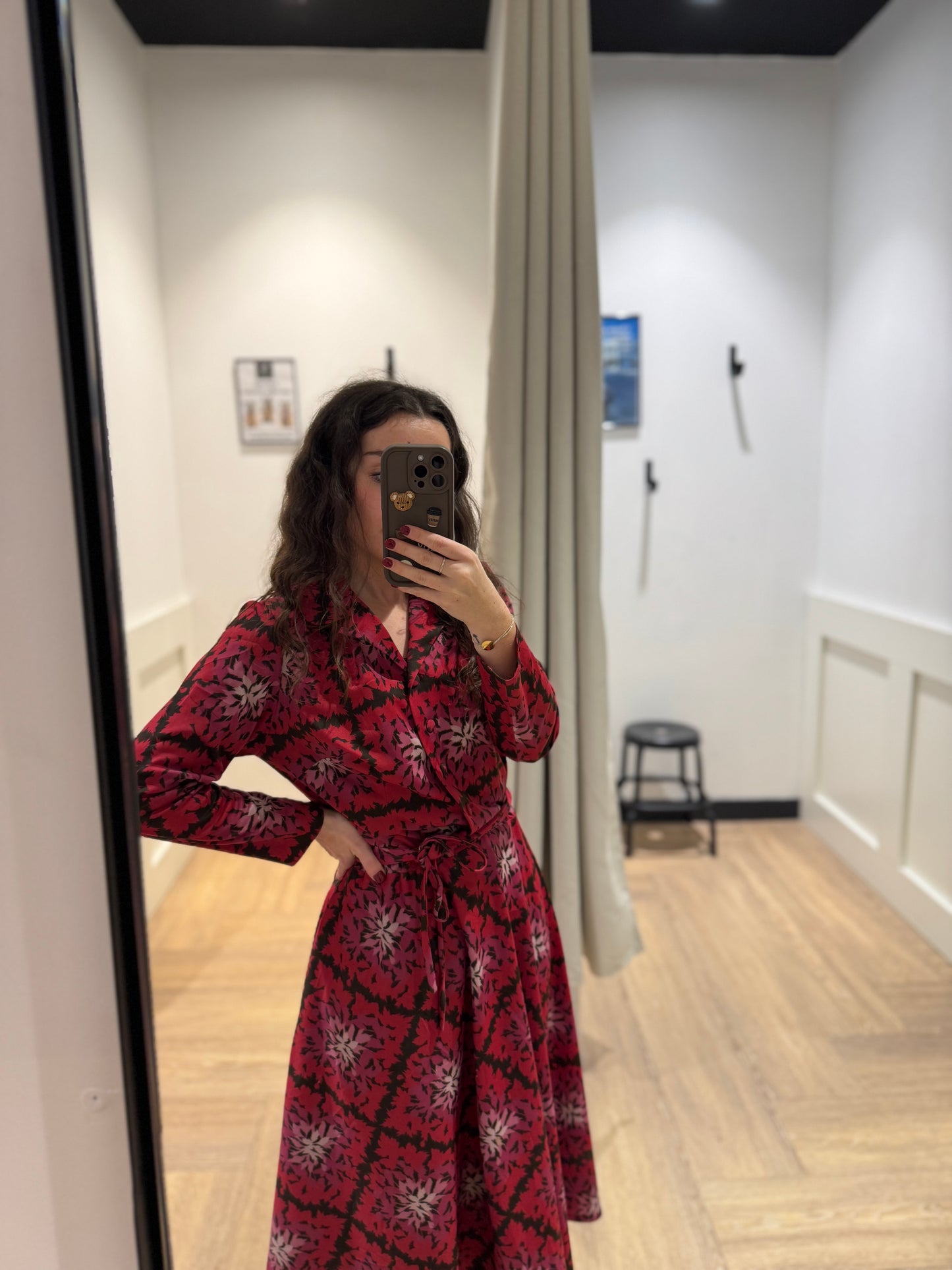 Robe vintage à motifs S