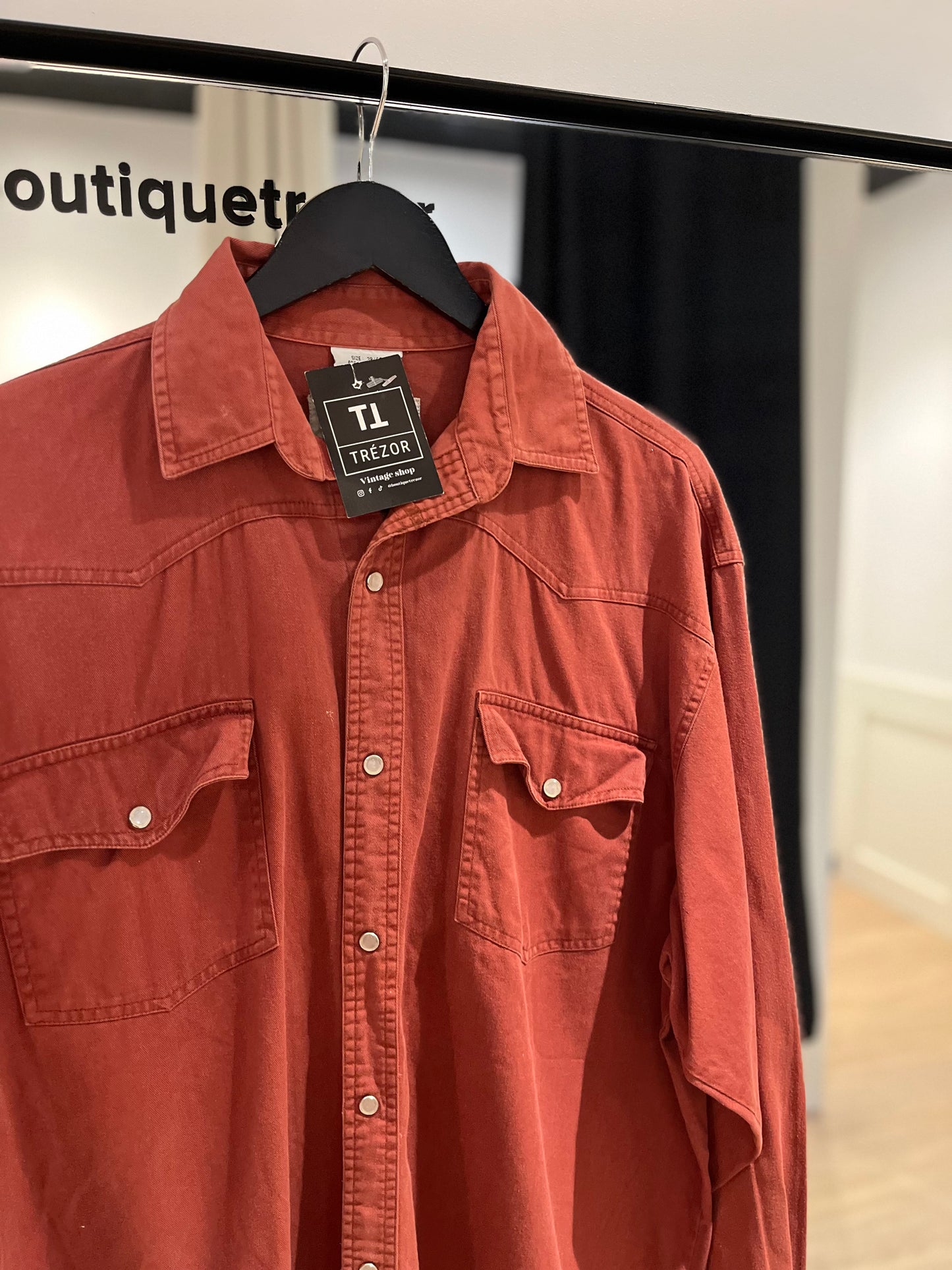 Chemise vintage XL