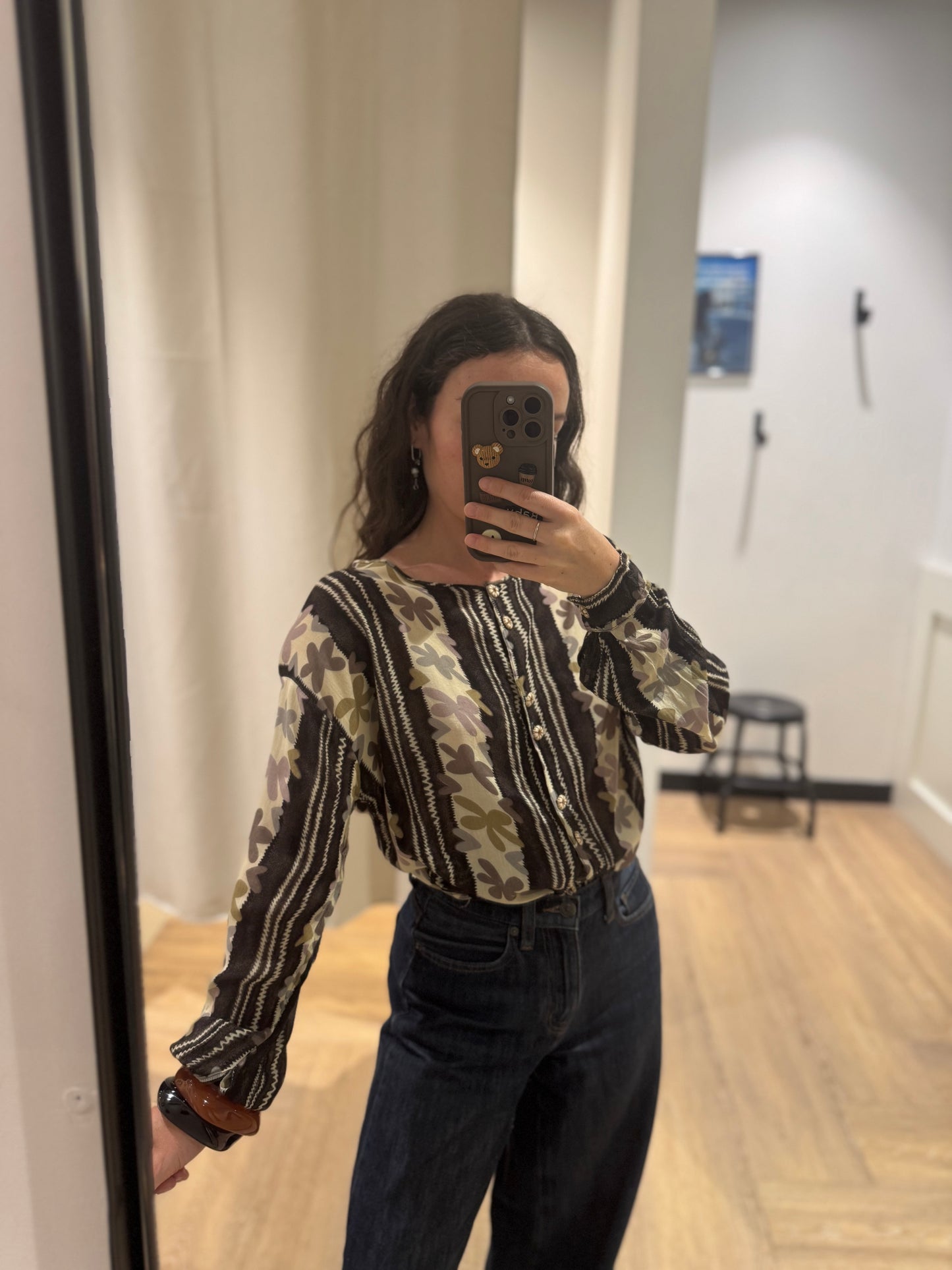 Blouse à motifs L