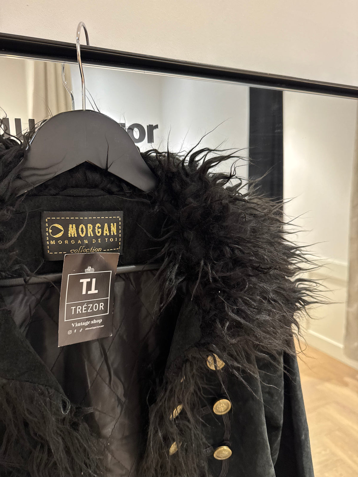 Veste à franges XS