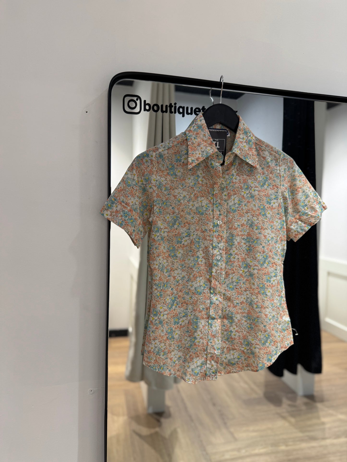 Chemise à fleurs XS