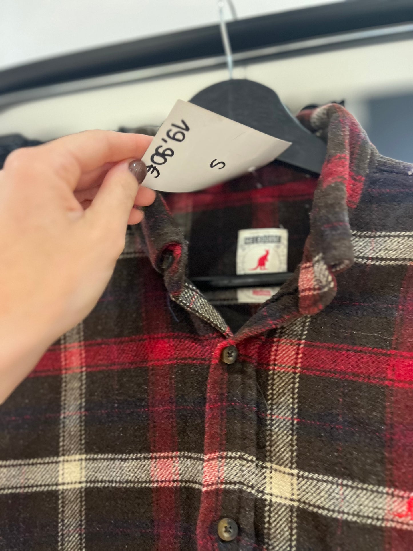 Chemise à carreaux S