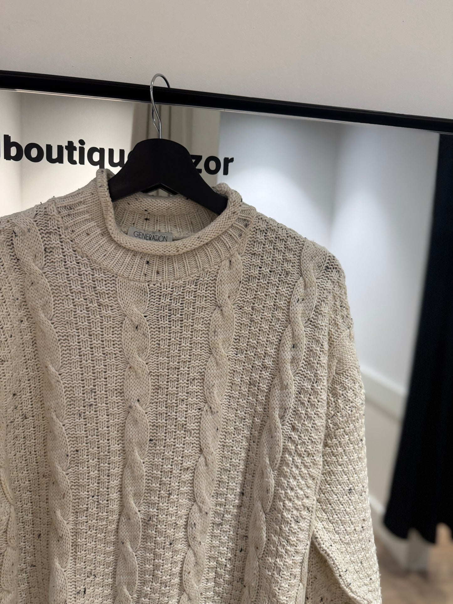 Pull d’hiver vintage L