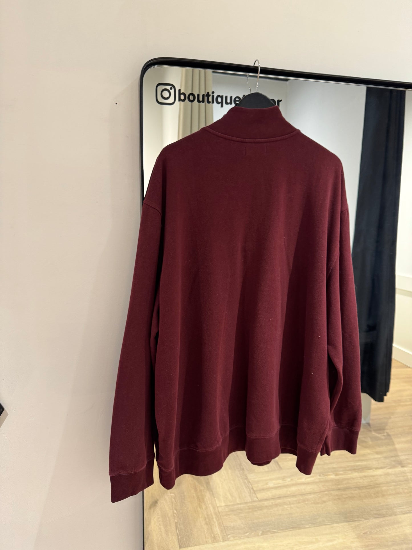 Sweat Nautica bordeaux XXXL