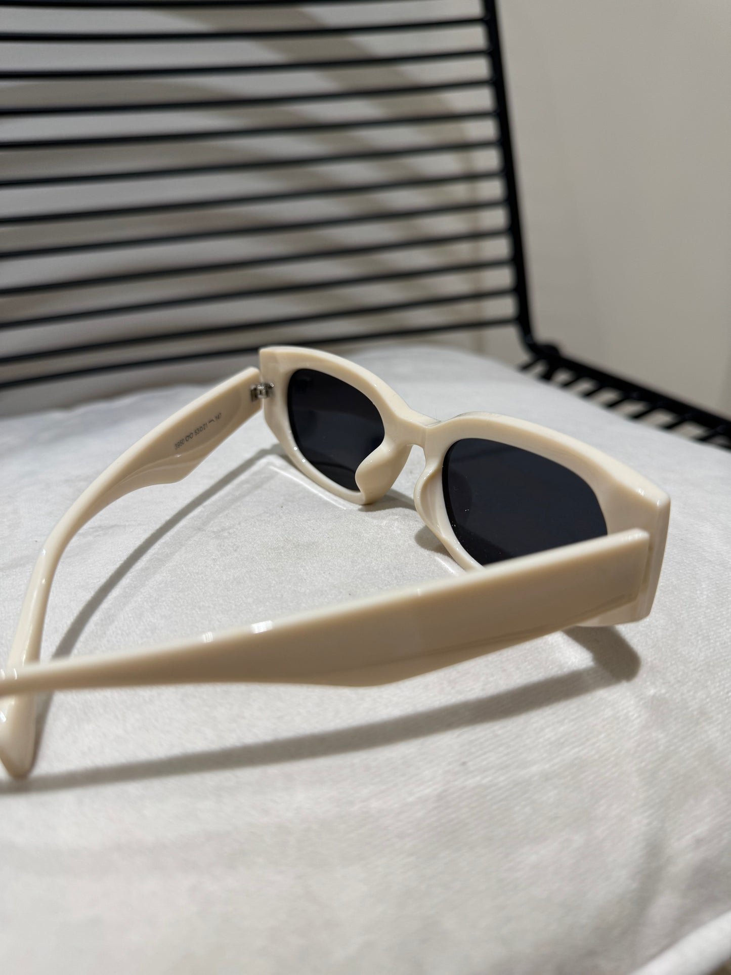 Lunettes de soleil rectangulaires