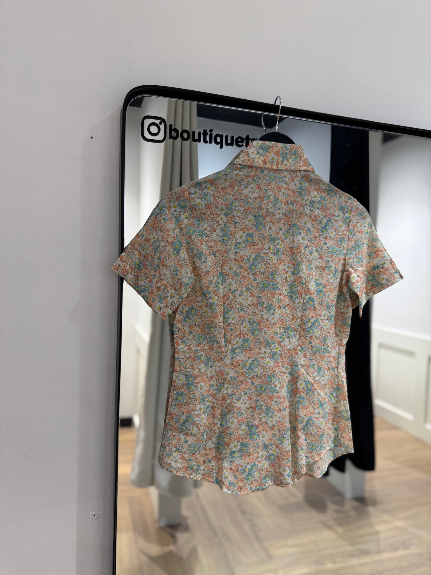 Chemise à fleurs XS