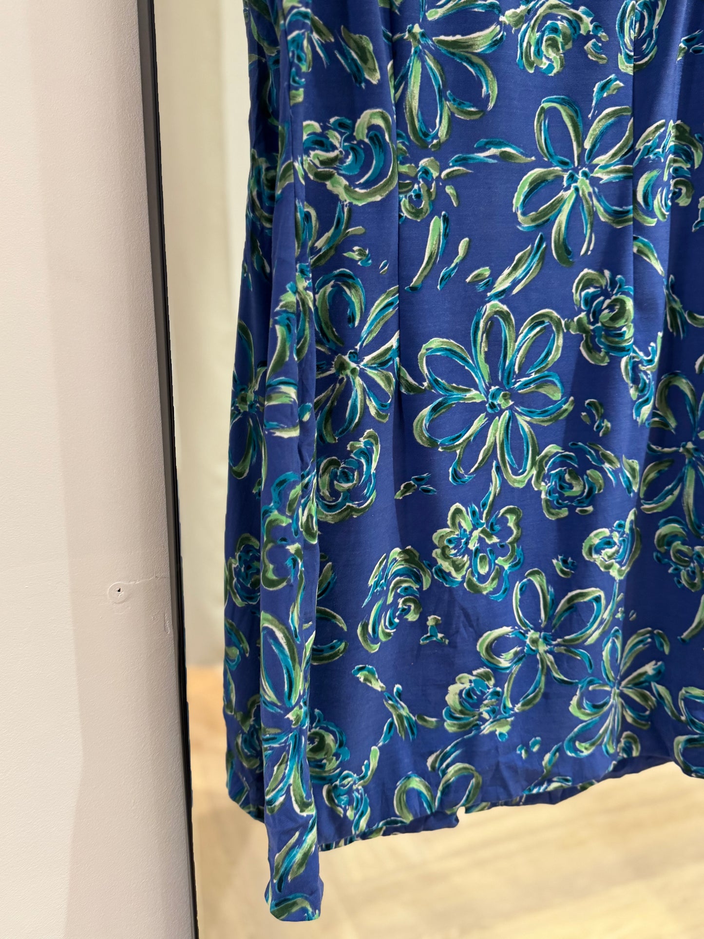 Robe courte à fleurs M