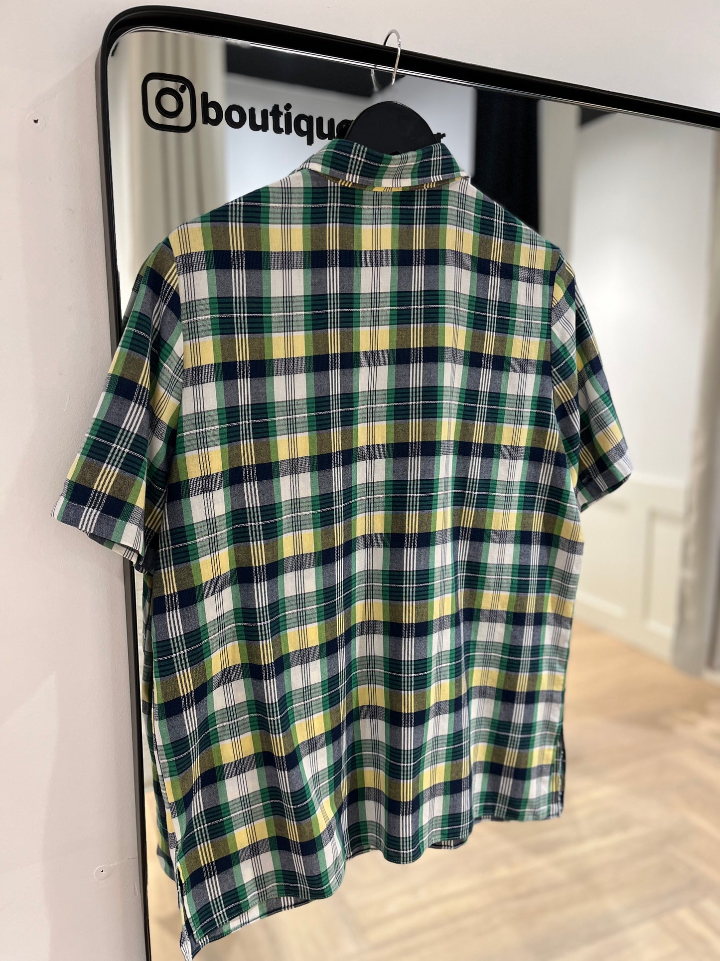 Chemise à carreaux M