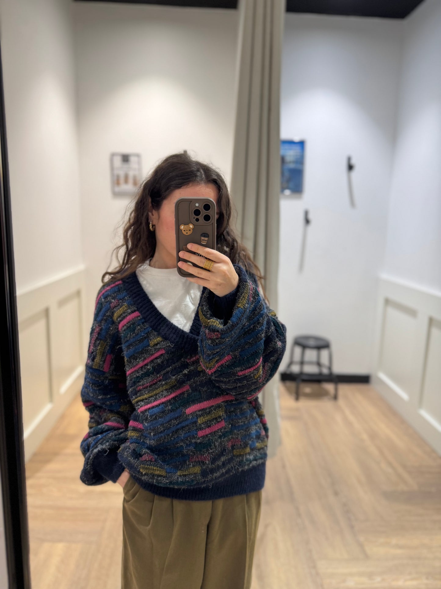 Pull d’hiver vintage XL