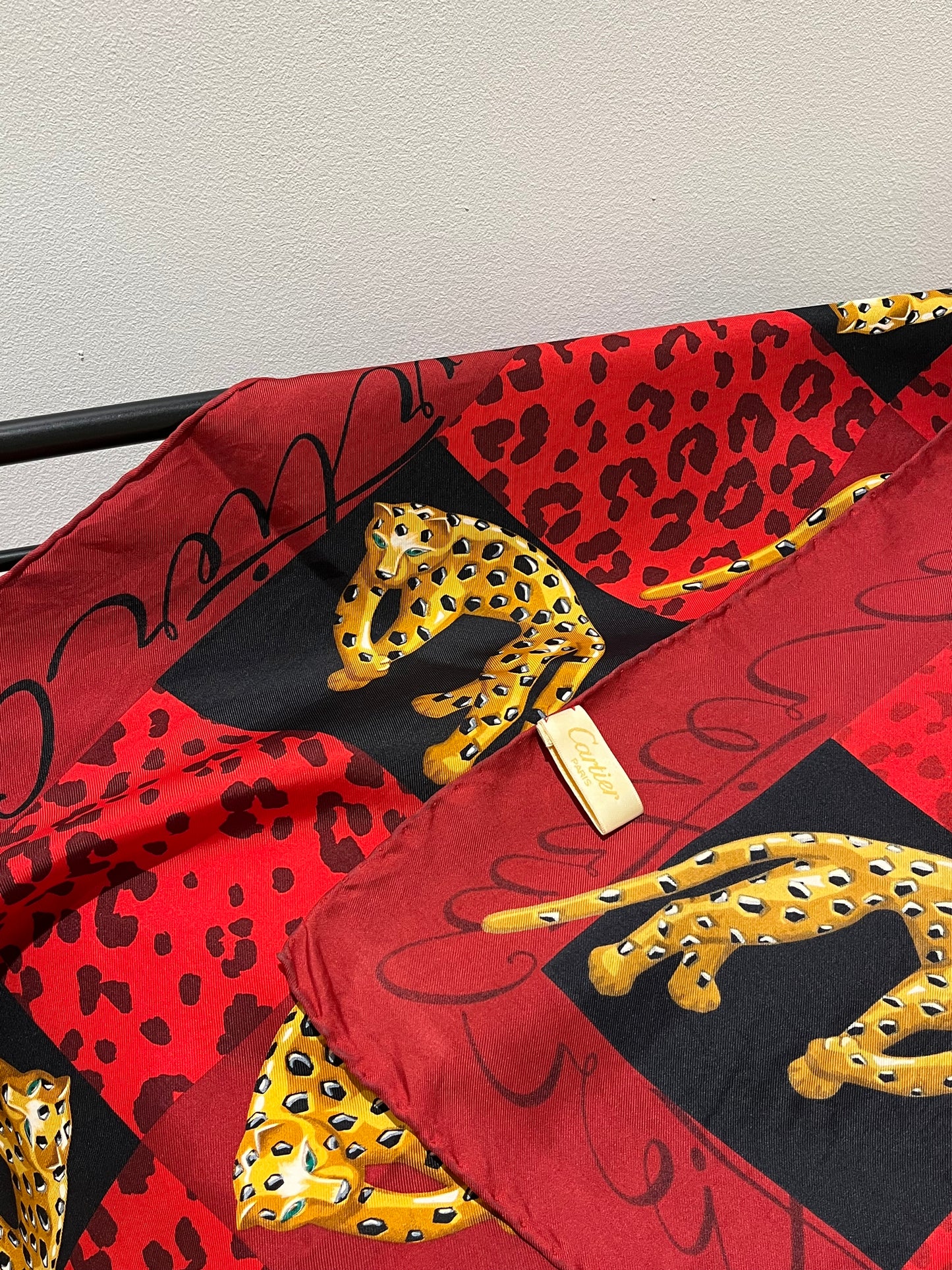 Foulard en soie Cartier