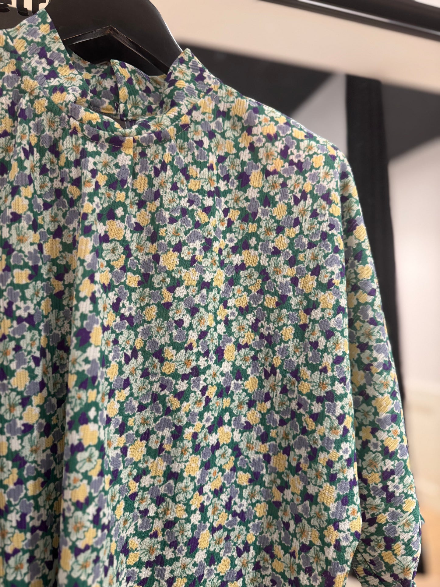 Blouse à fleurs M