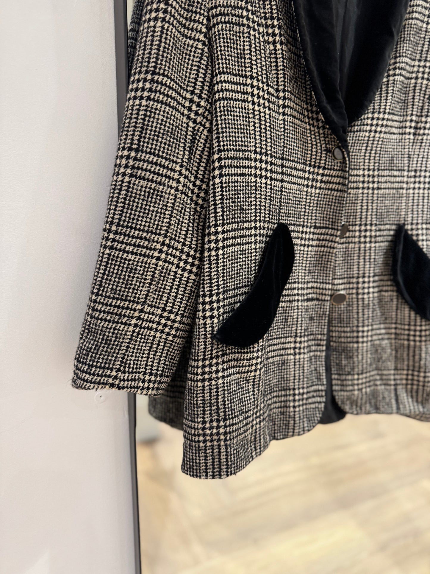 Blazer à carreaux M/L