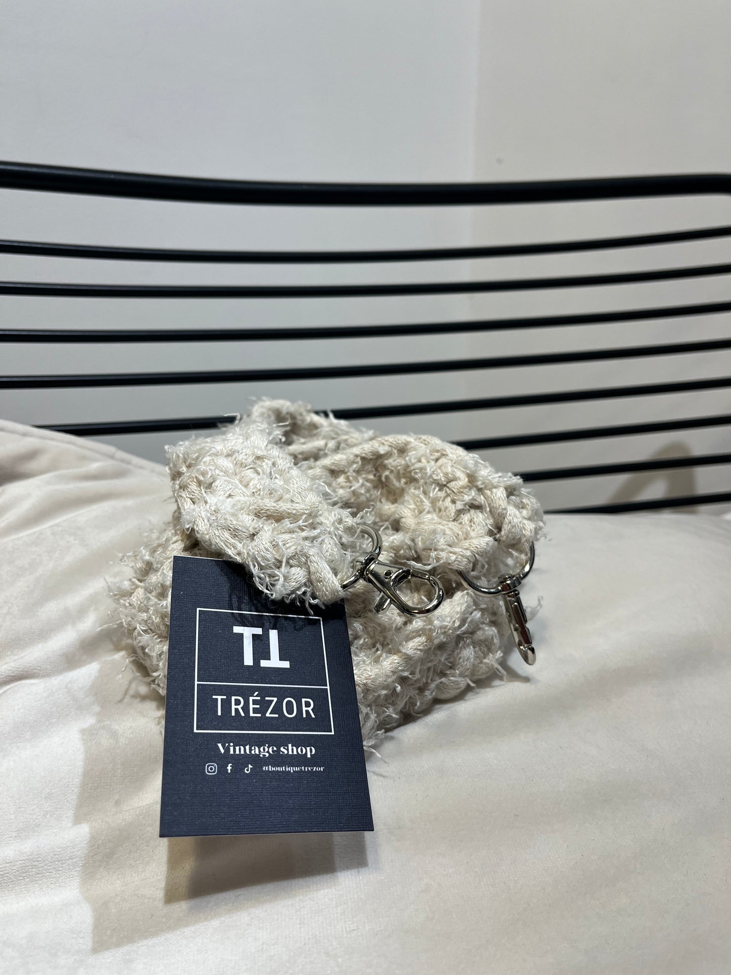 Bandoulière de sac Trézor x Au fil d’Amandine