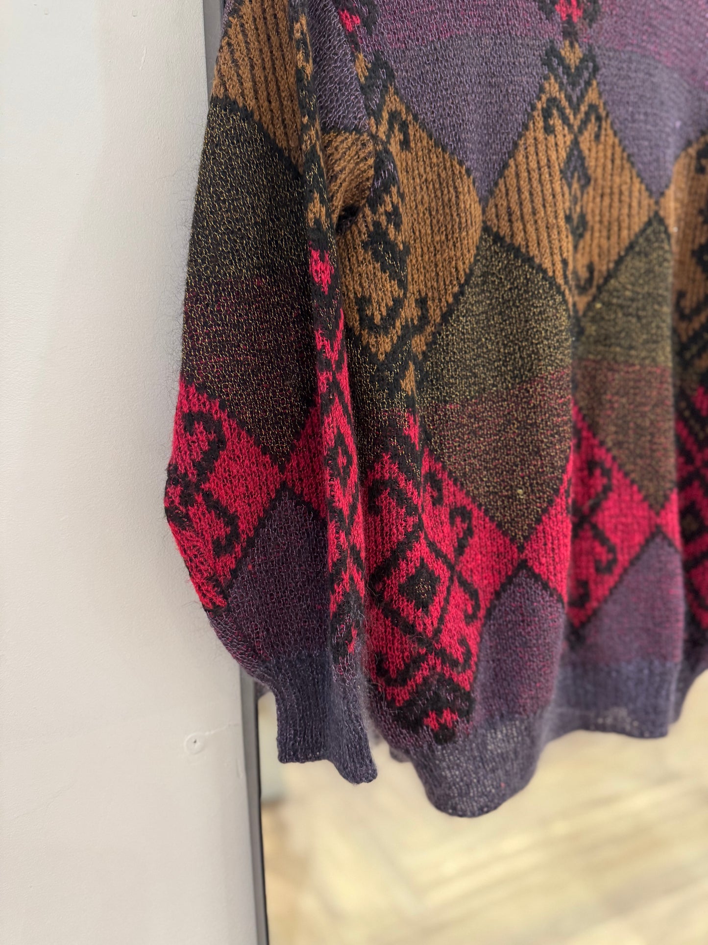 Pull d’hiver vintage L