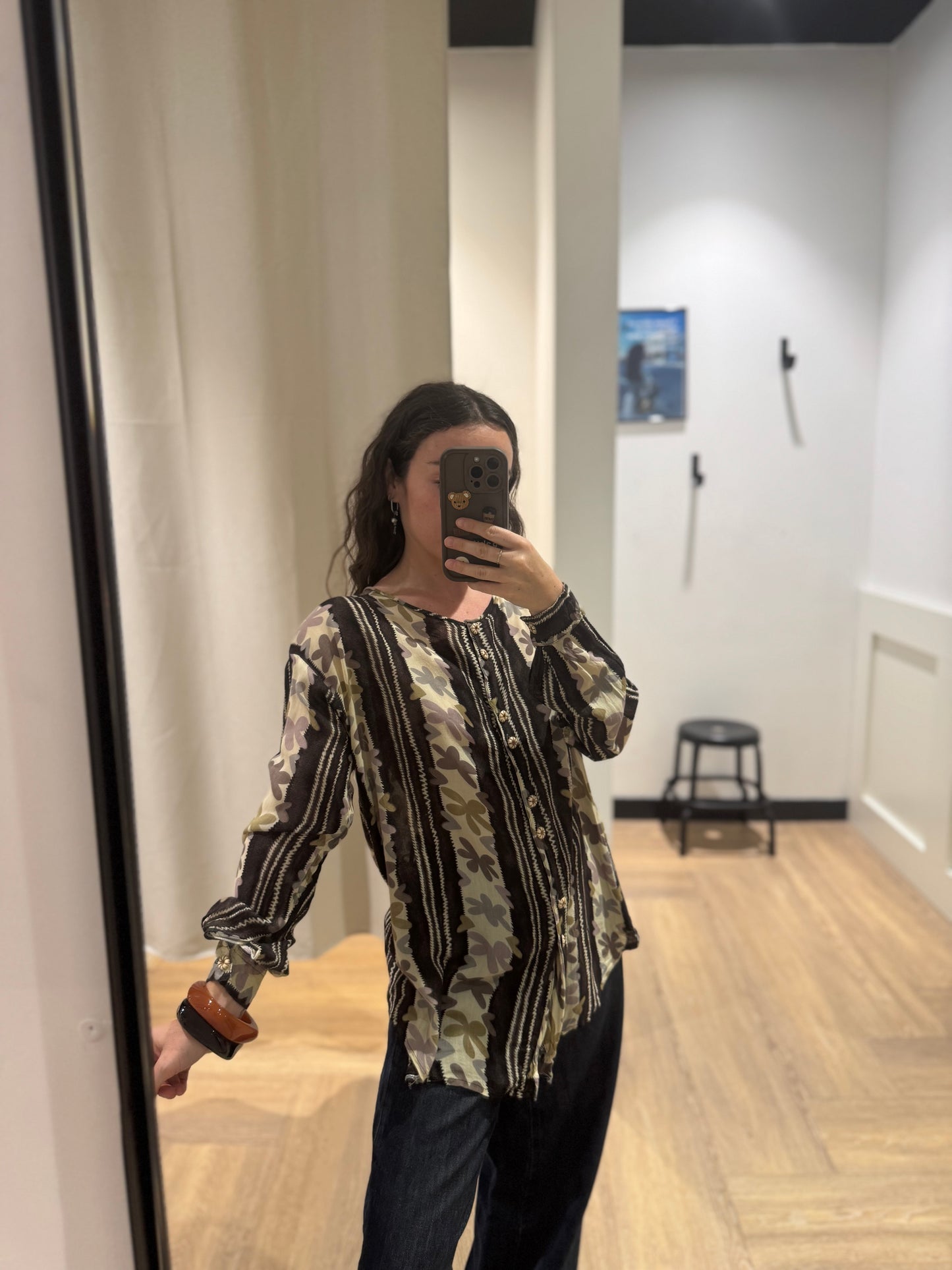 Blouse à motifs L