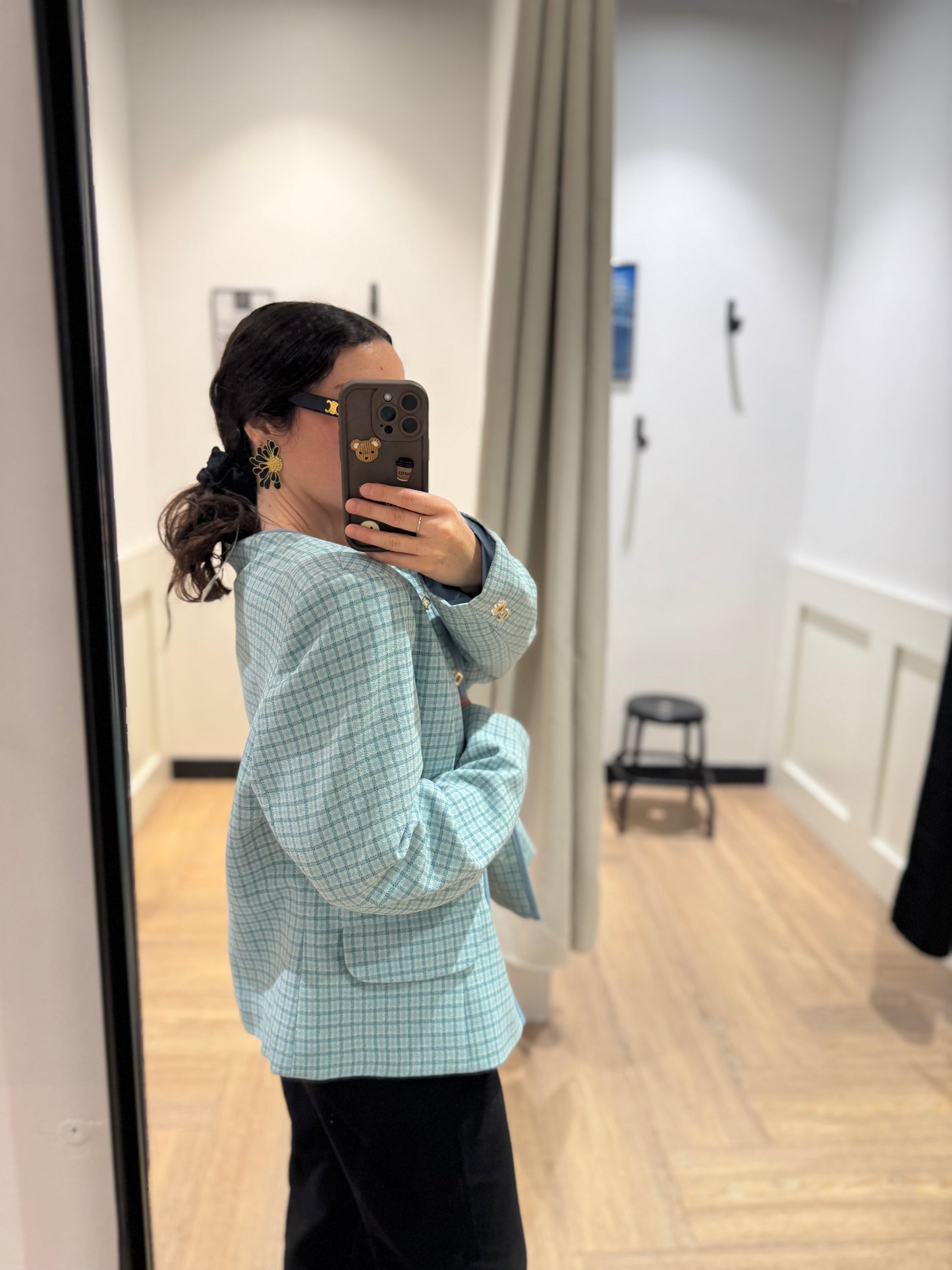 Blazer à carreaux XL