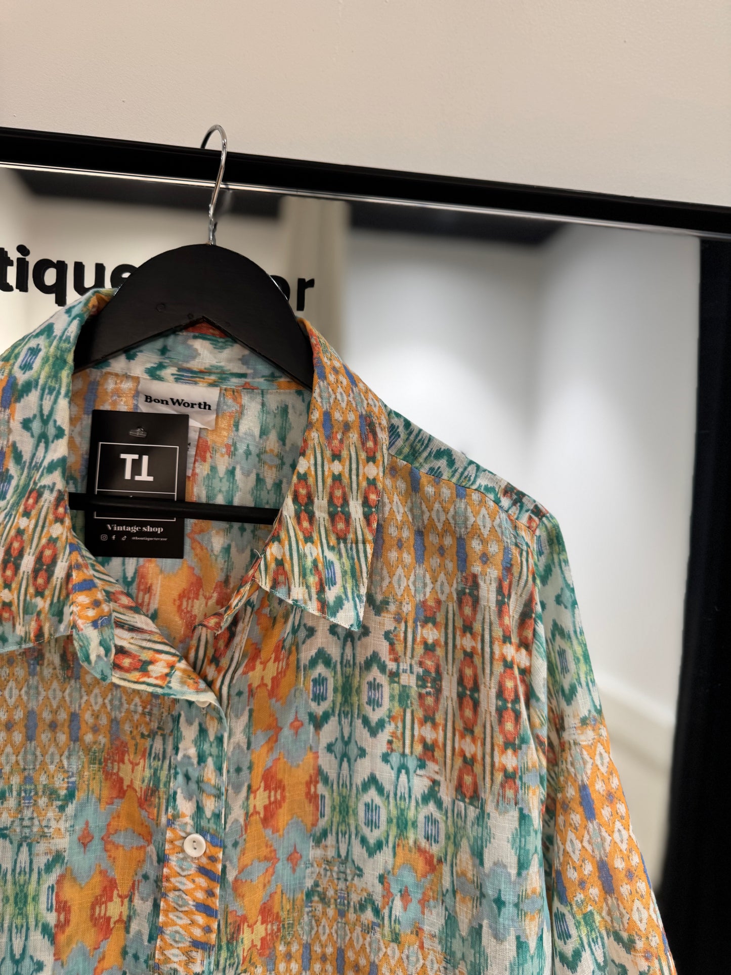 Chemise à motifs XL