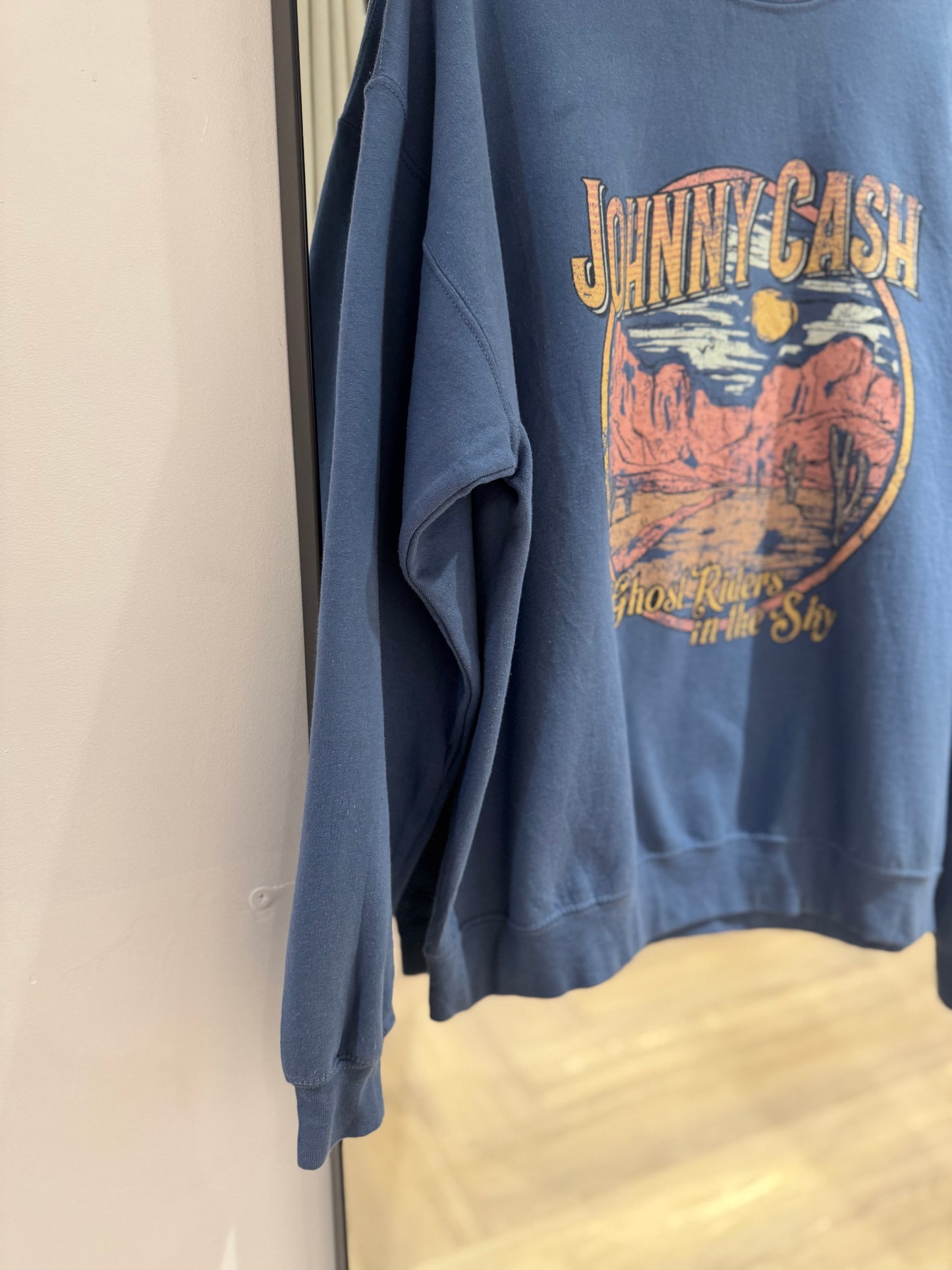Sweat vintage Johnny Cash XL