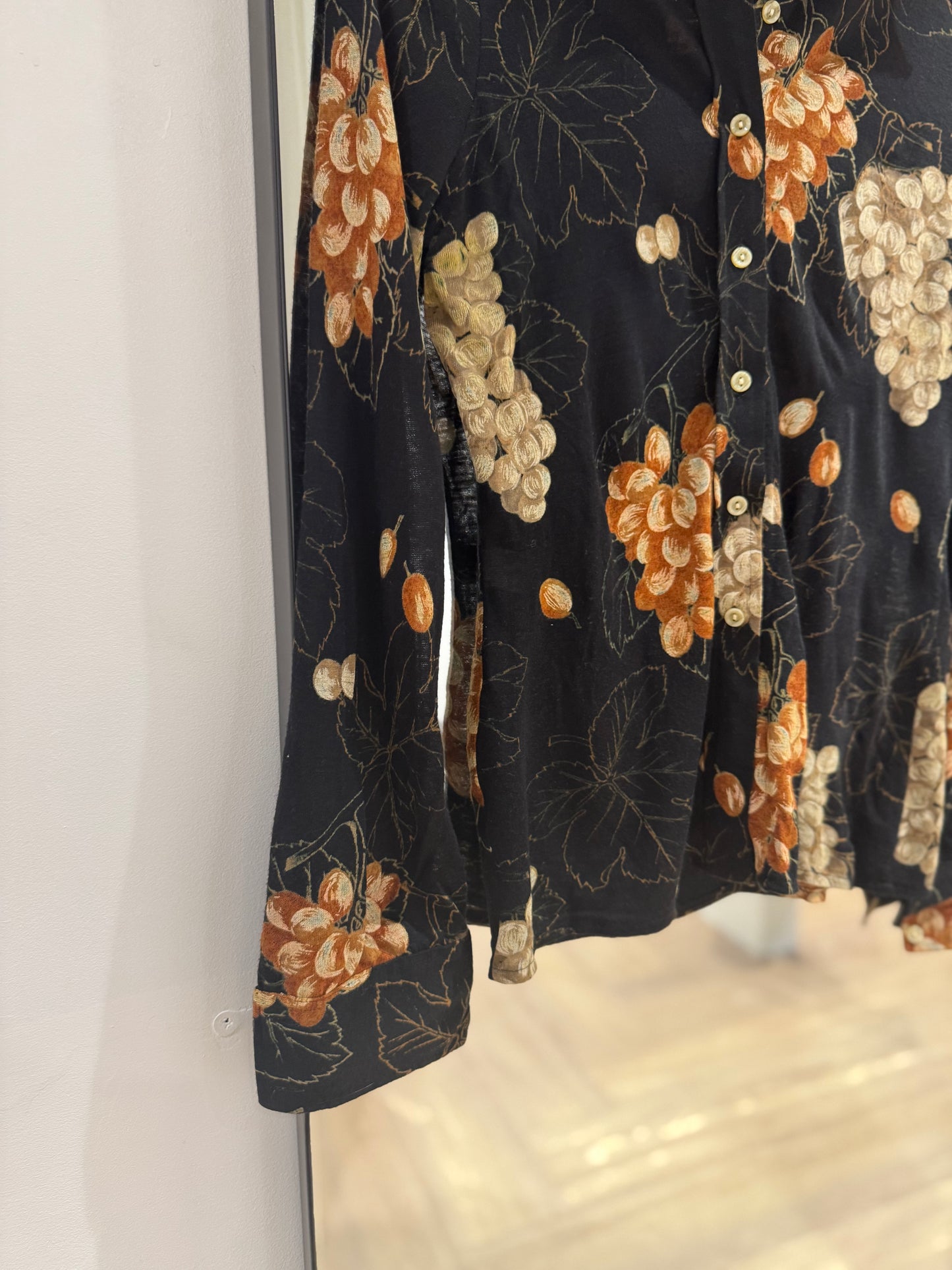 Blouse vintage à motifs S