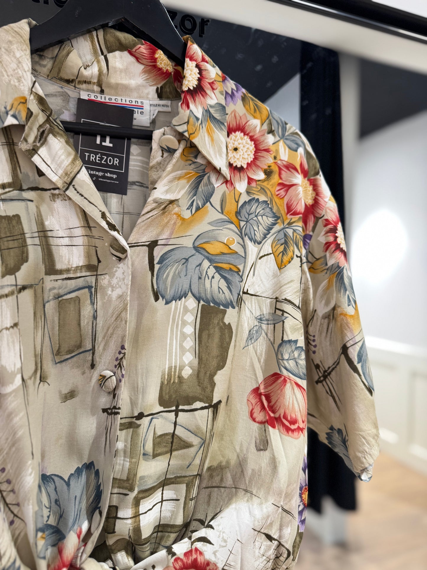 Blouse à motifs L/XL