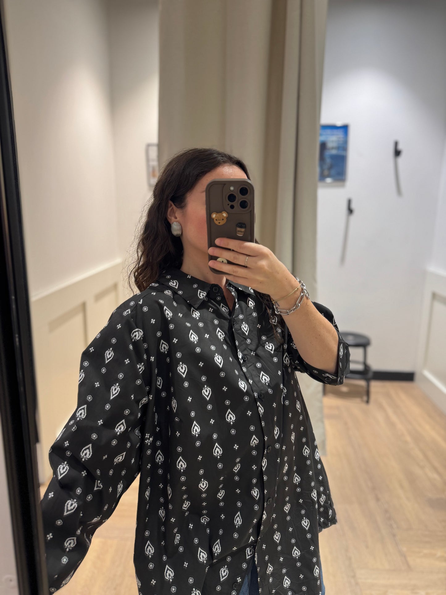 Chemise à motifs XXL