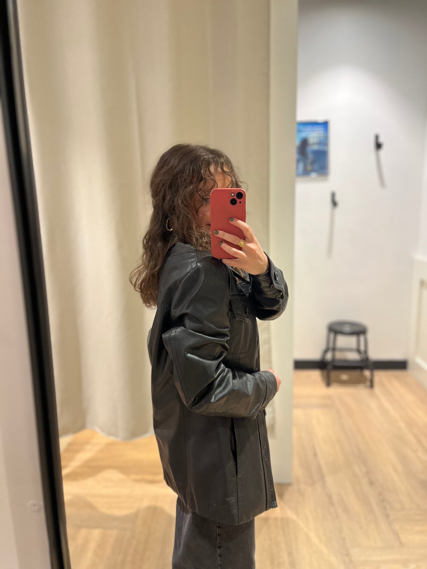 Veste en cuir S
