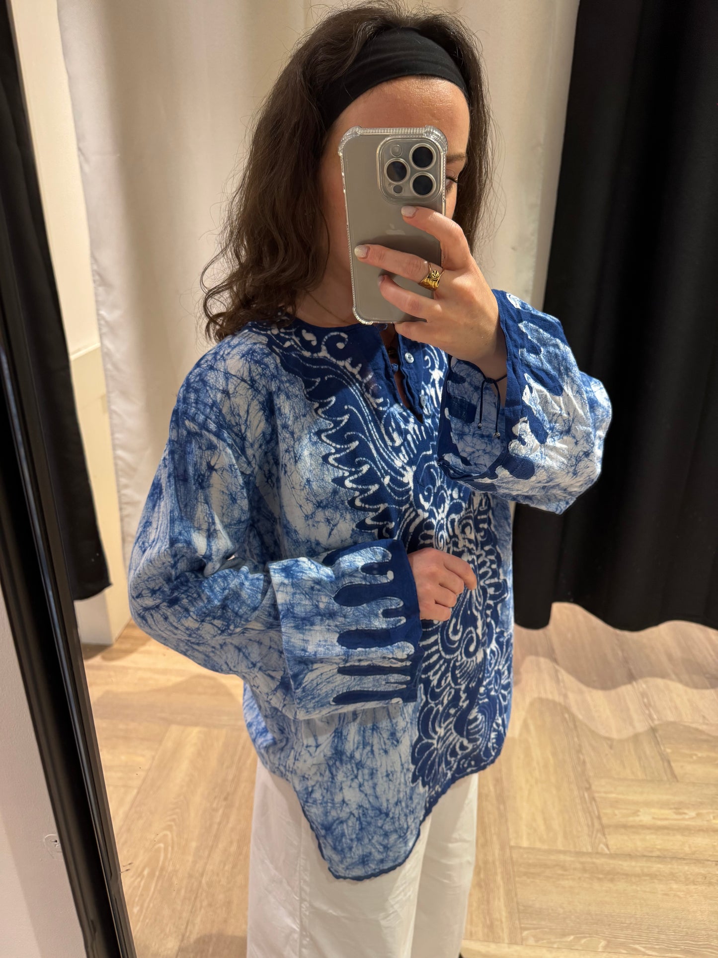 Blouse légère à motifs S
