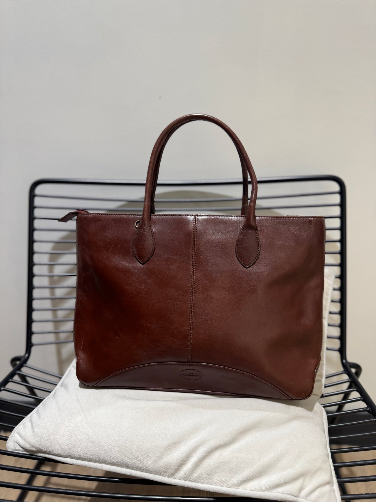 Sac à main en cuir vintage