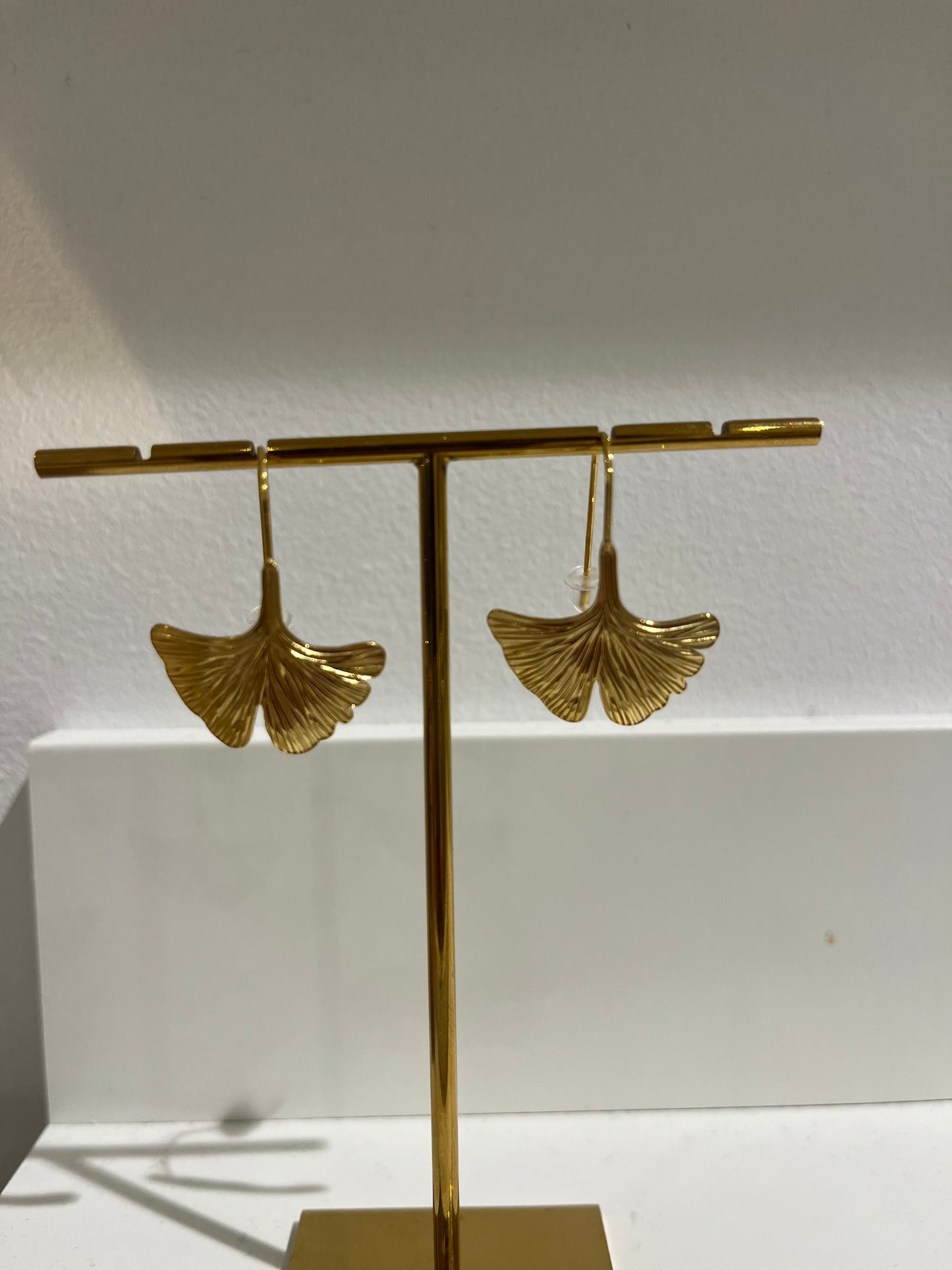 Boucles d’oreilles dorées