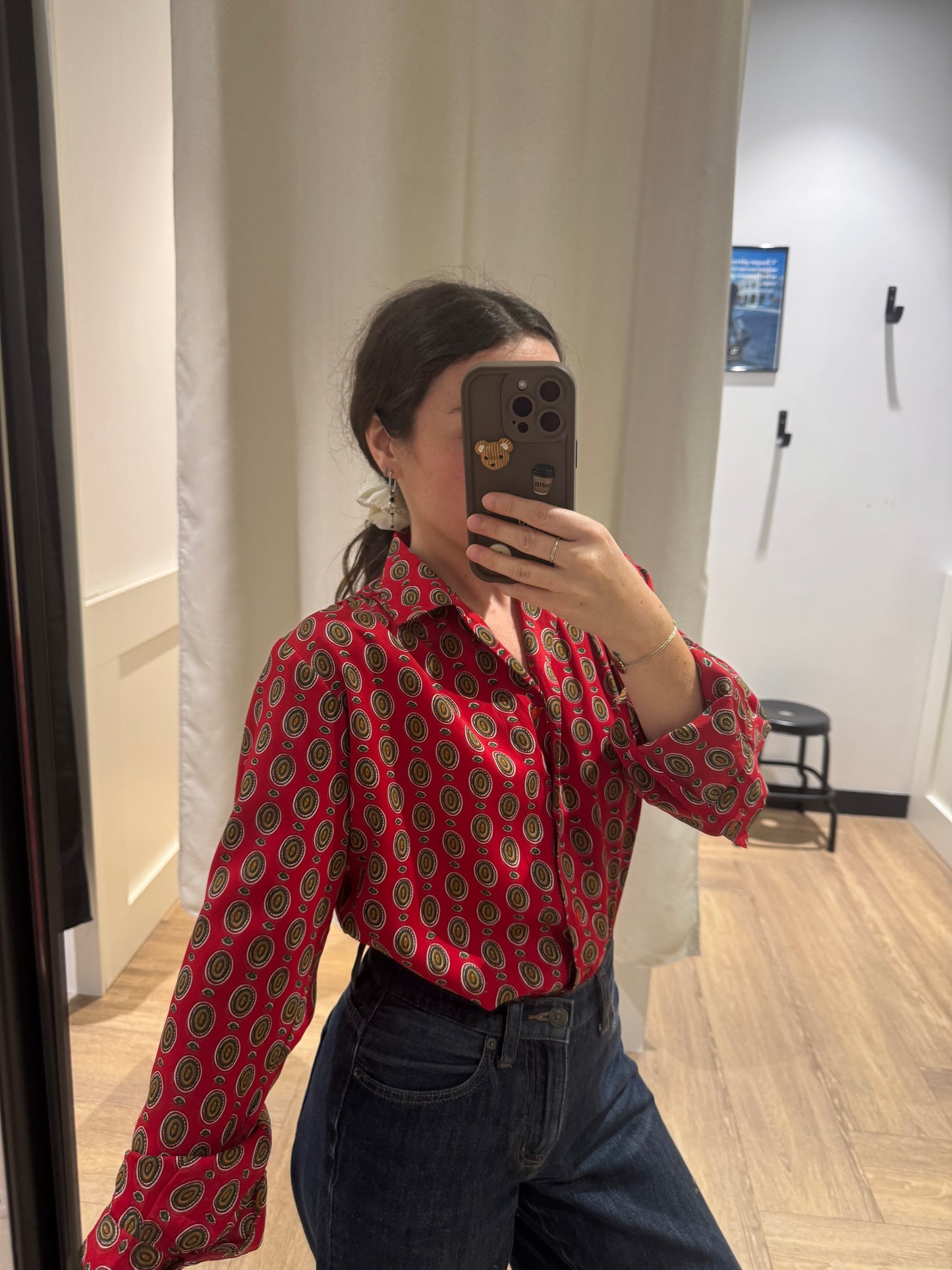 Blouse à motifs S