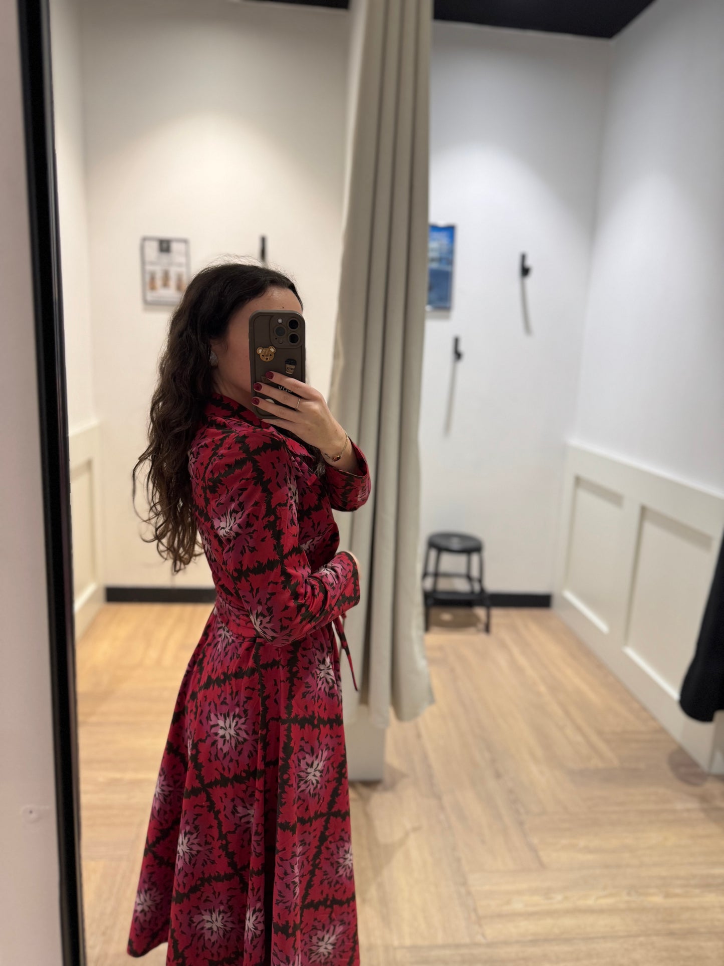 Robe vintage à motifs S