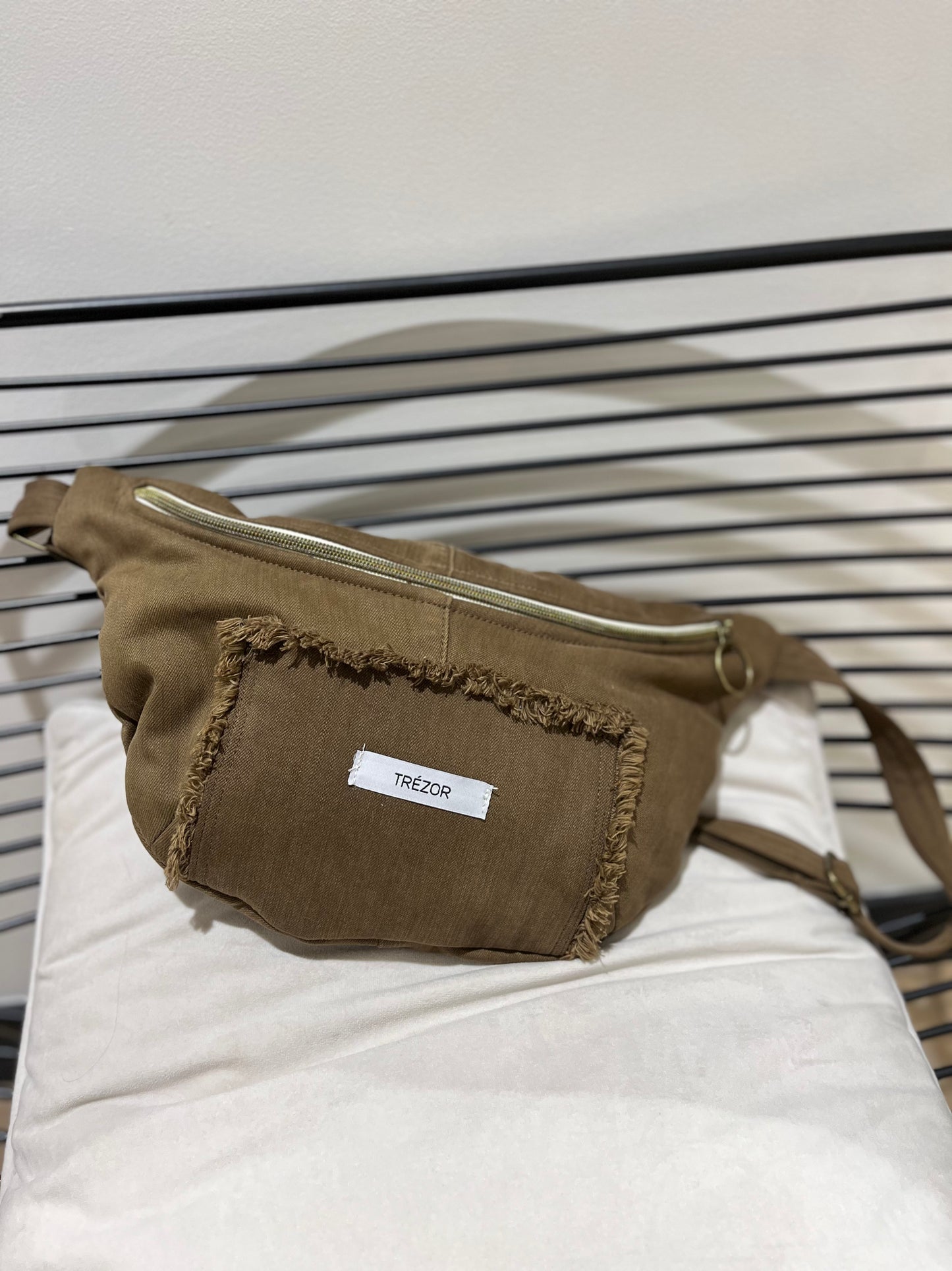 Sac banane fait main Trézor