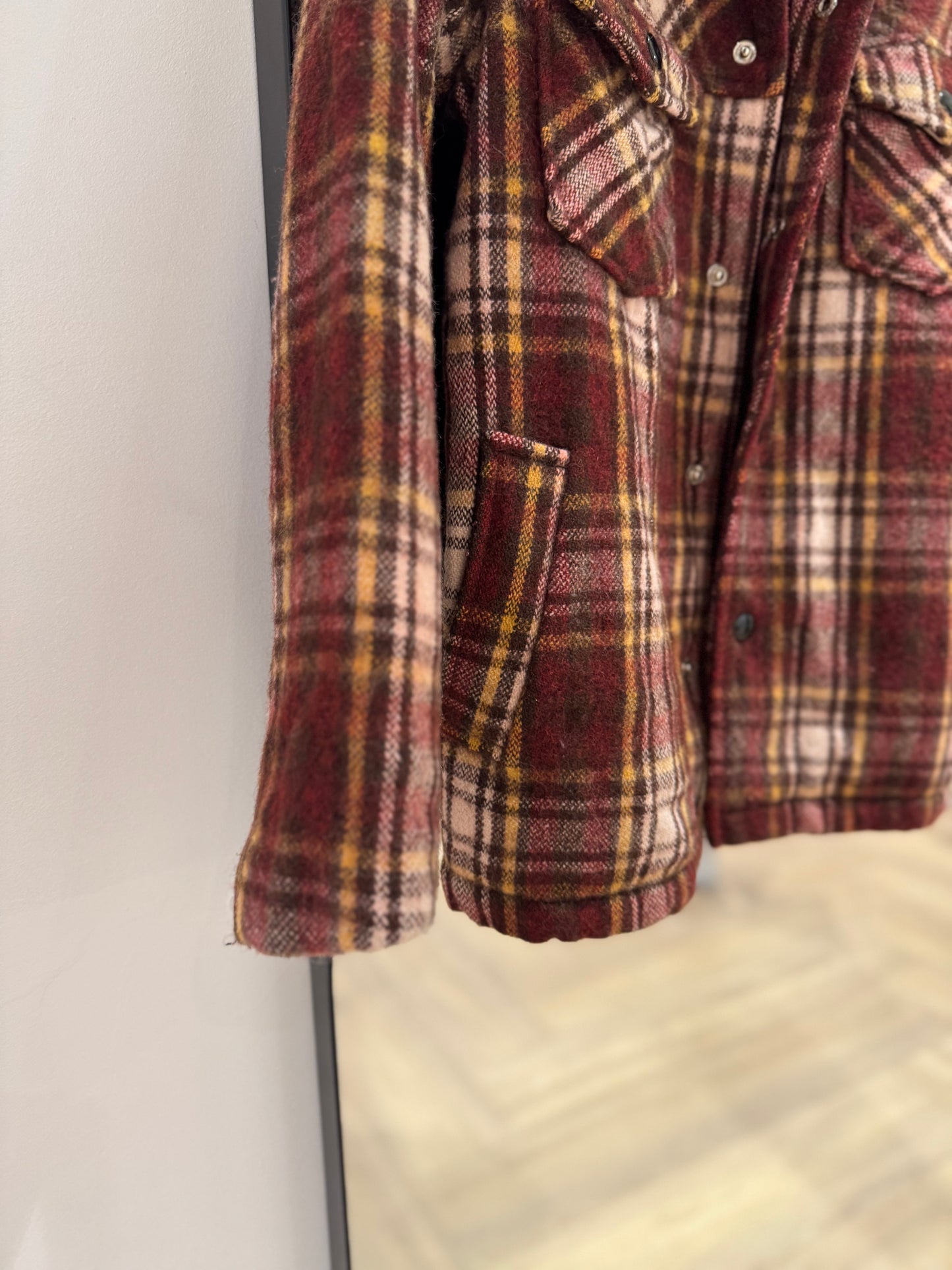 Veste à carreaux S