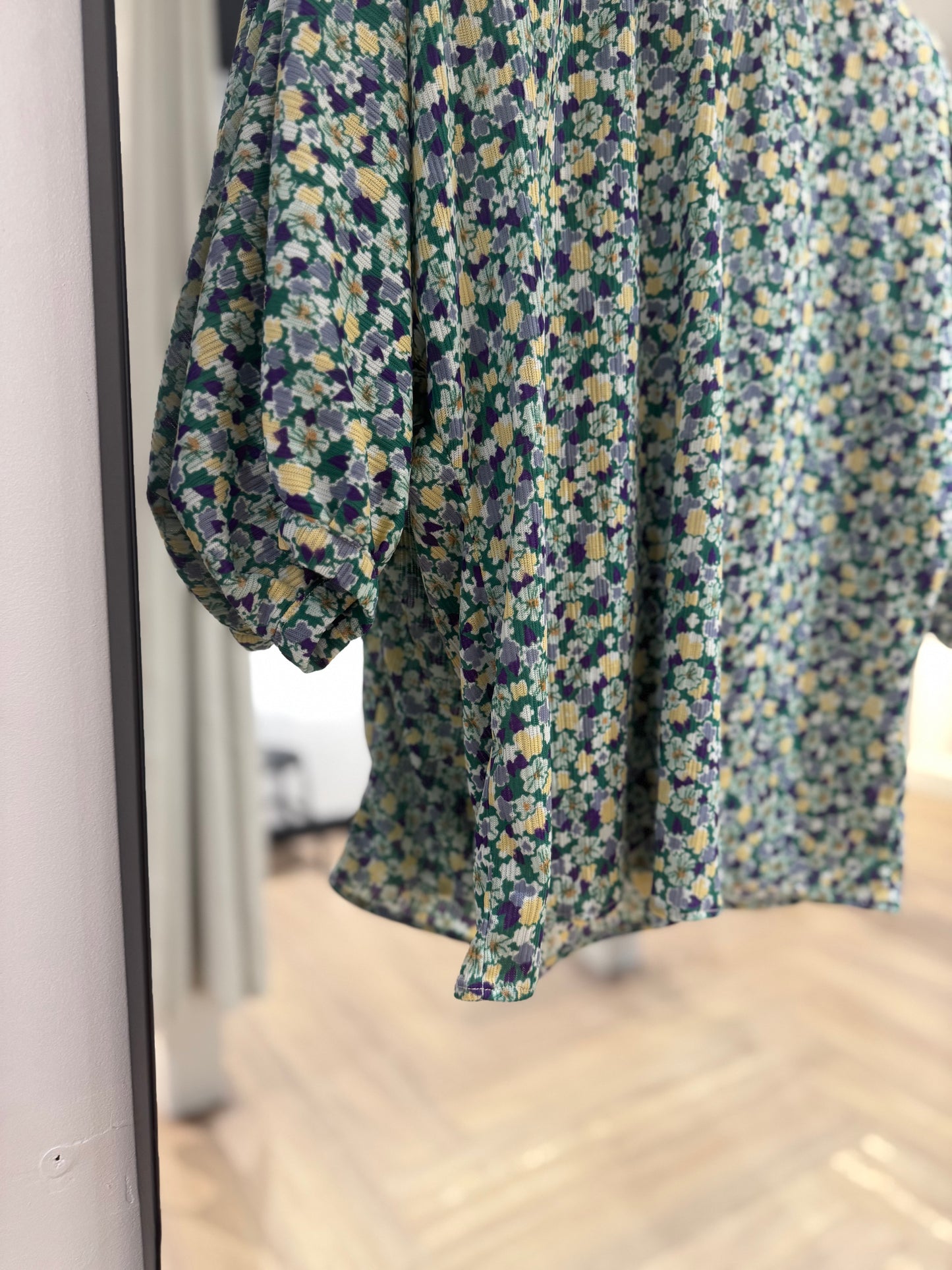 Blouse à fleurs M