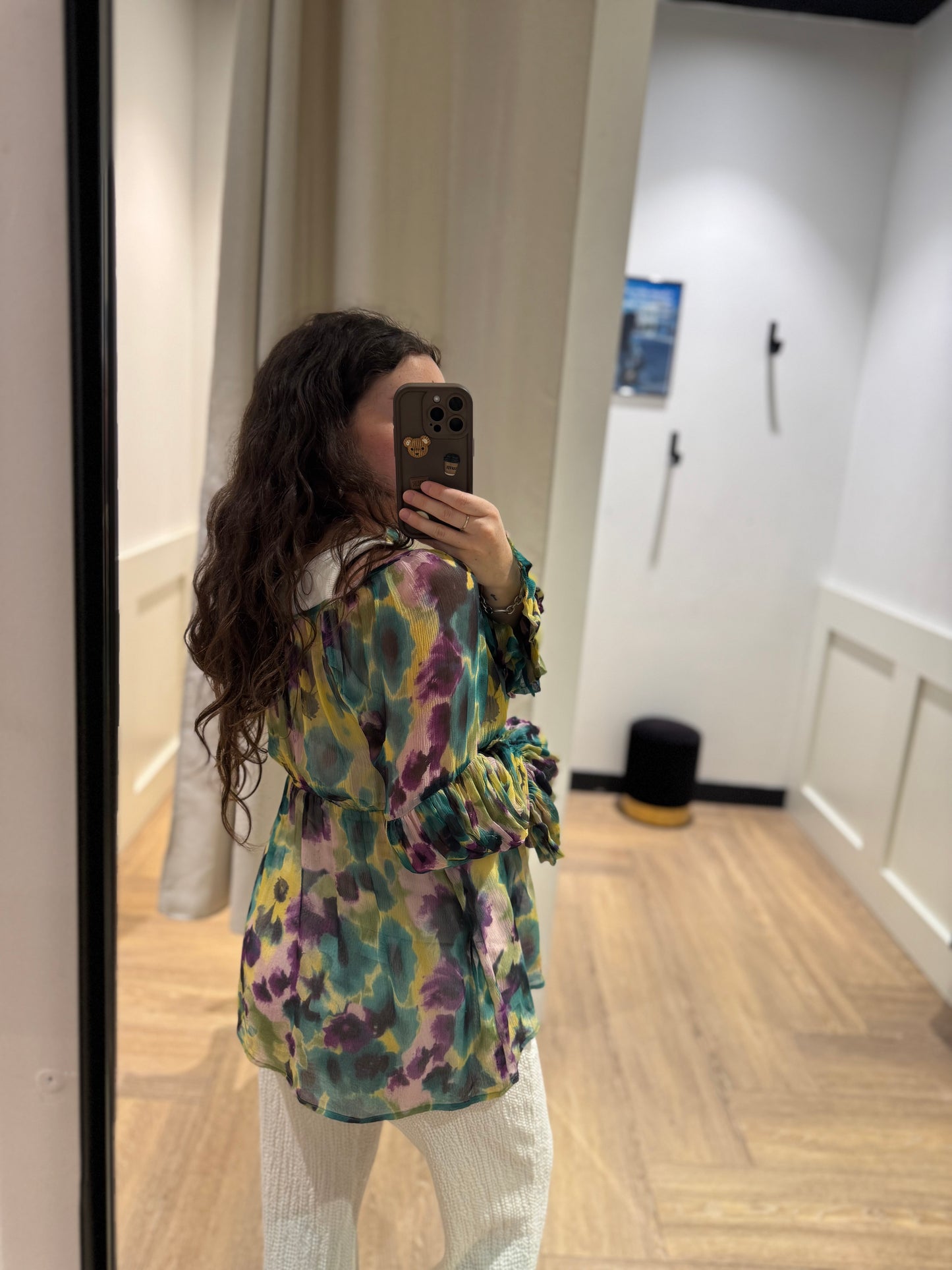 Blouse légère à motifs S