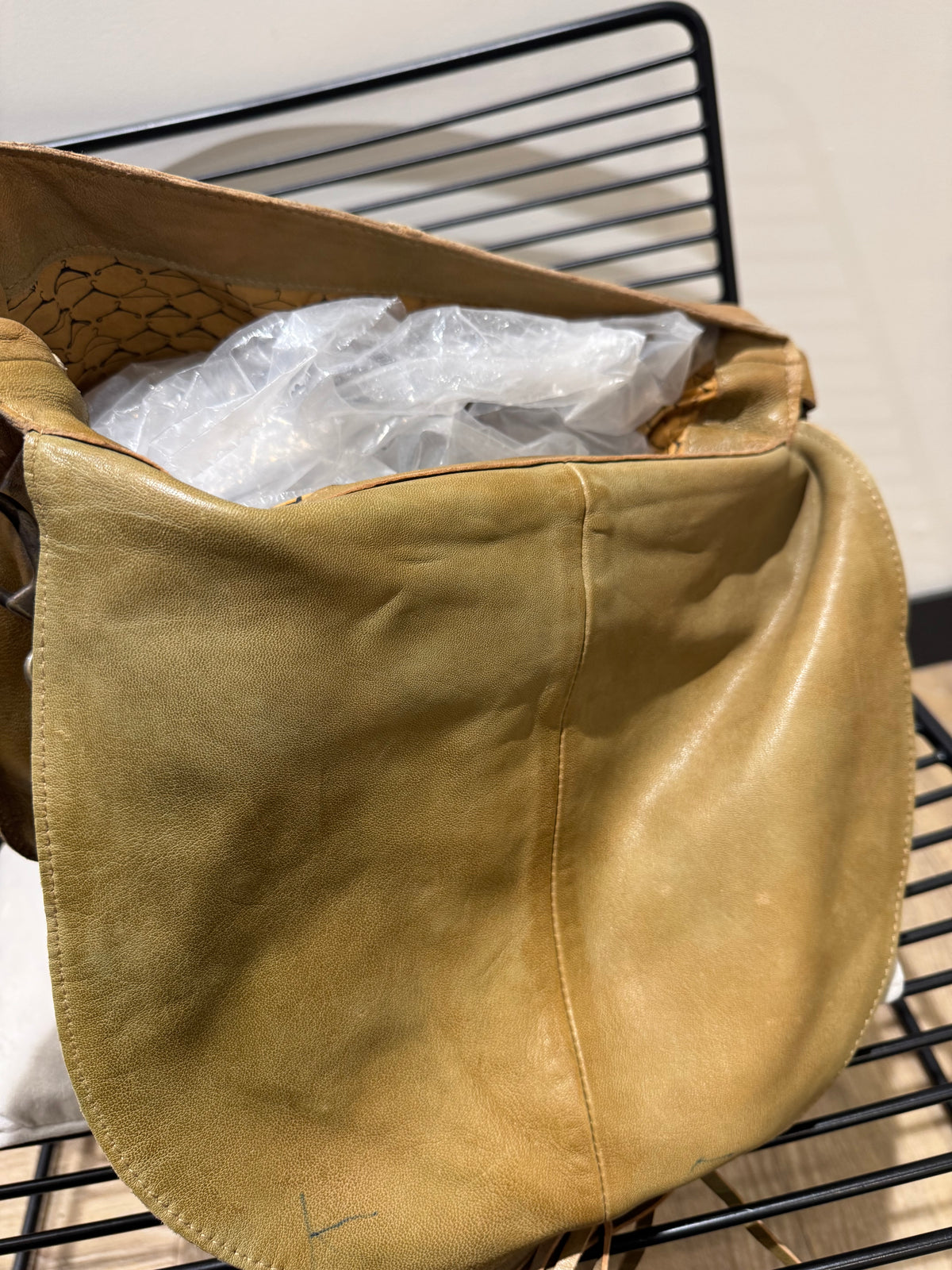Sac besace en cuir IKKS