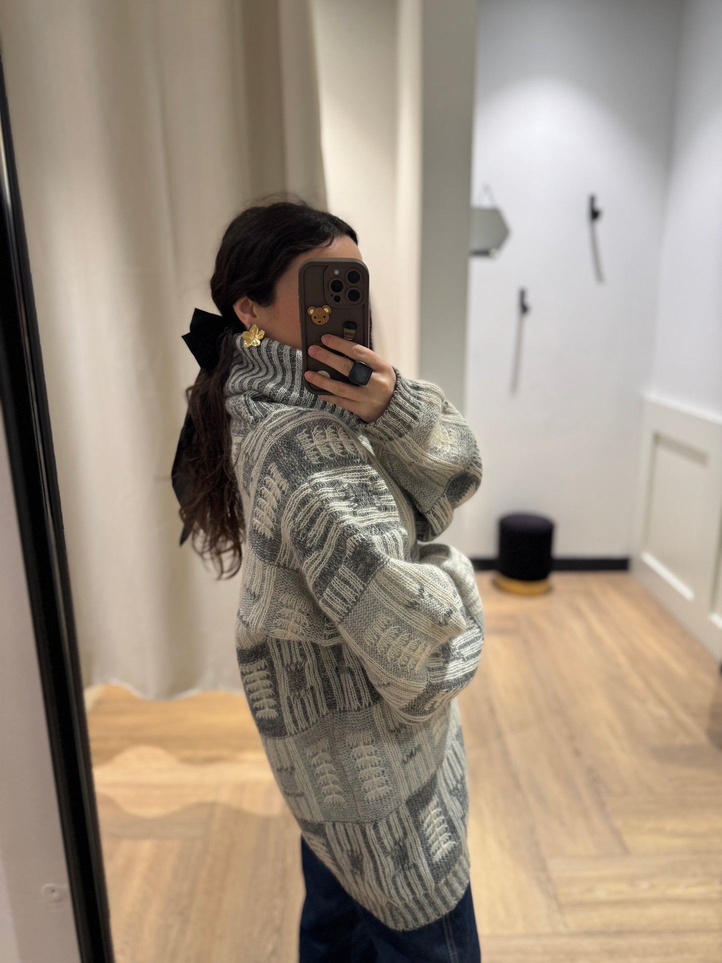 Pull à col roulé XL