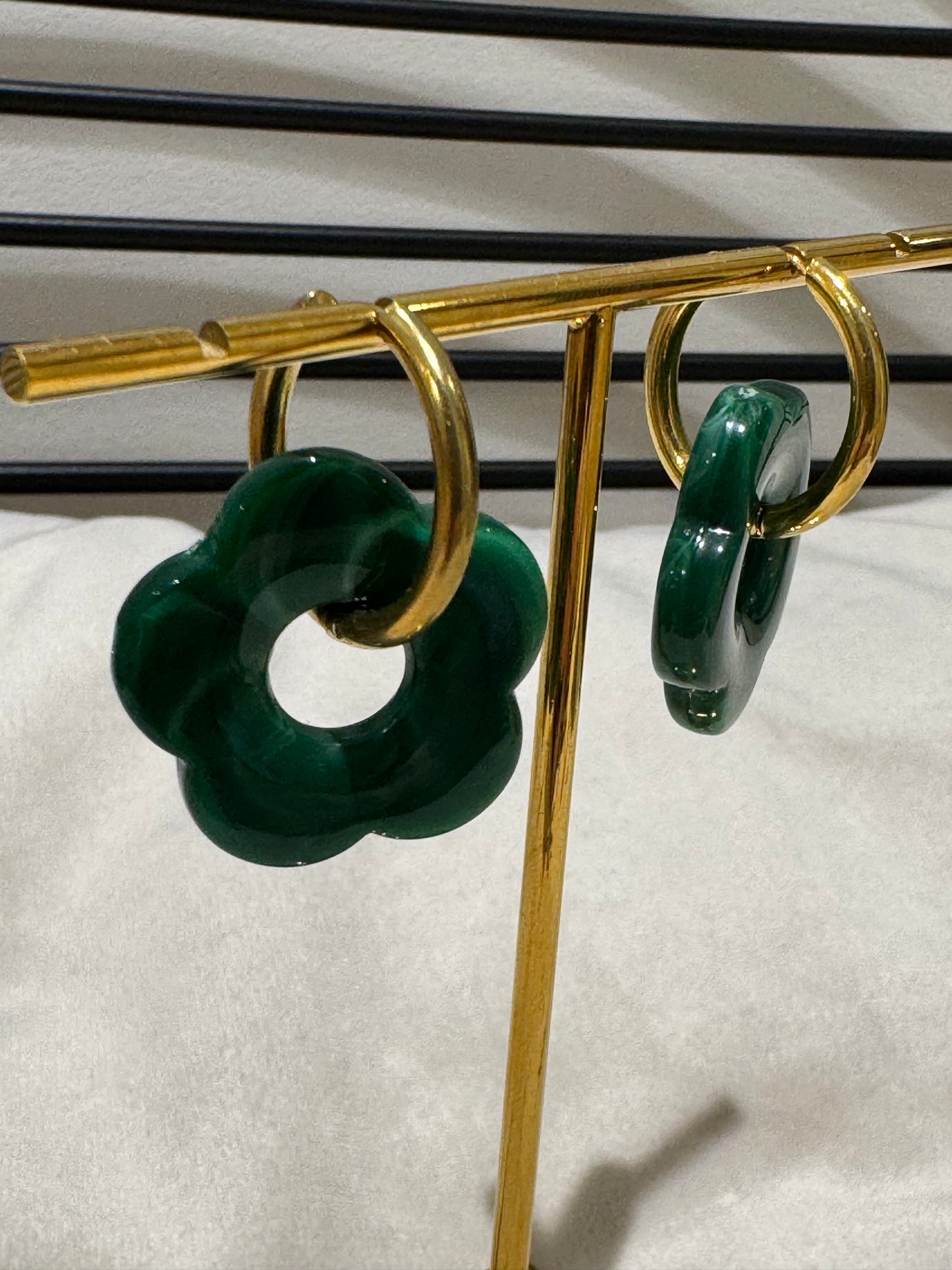 Boucles d’oreille fleurs