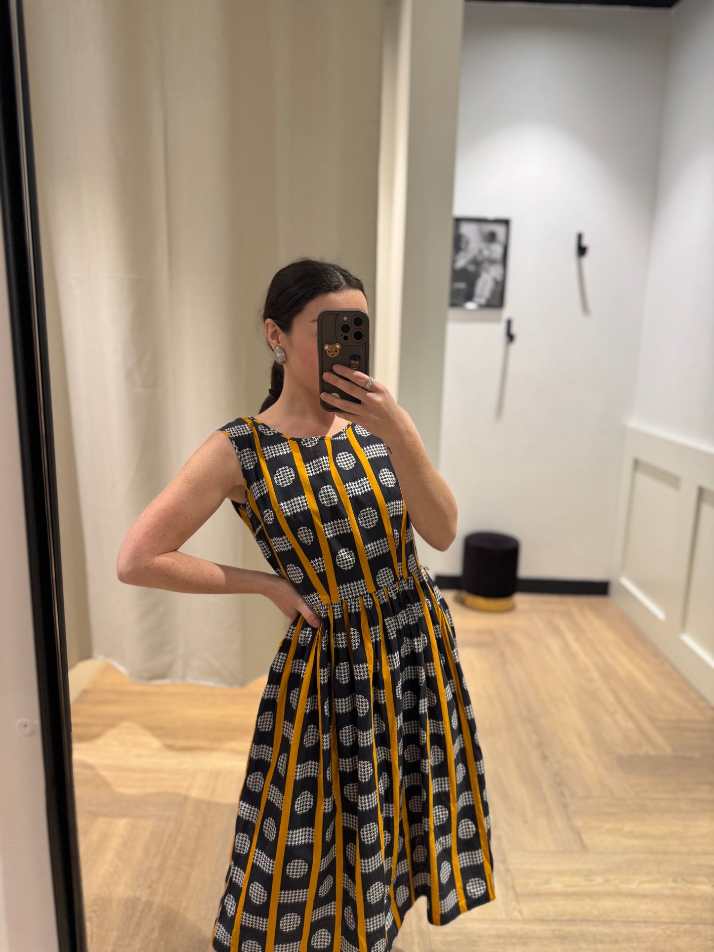 Robe à motifs vintage XS/S