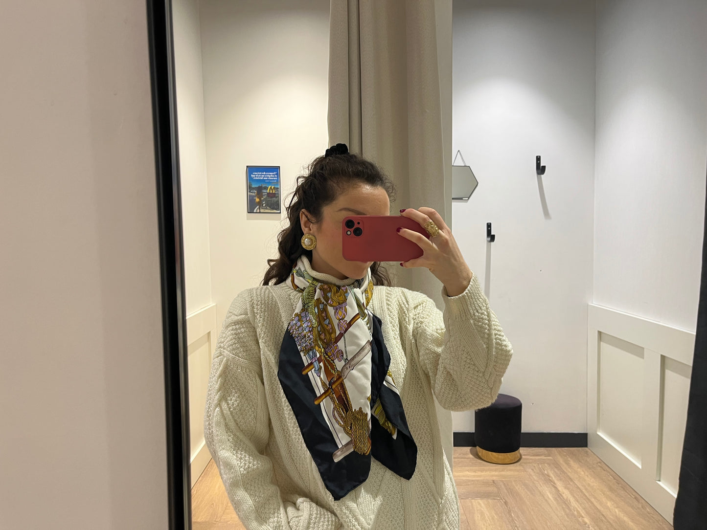 Carré de soie Hermès Paris