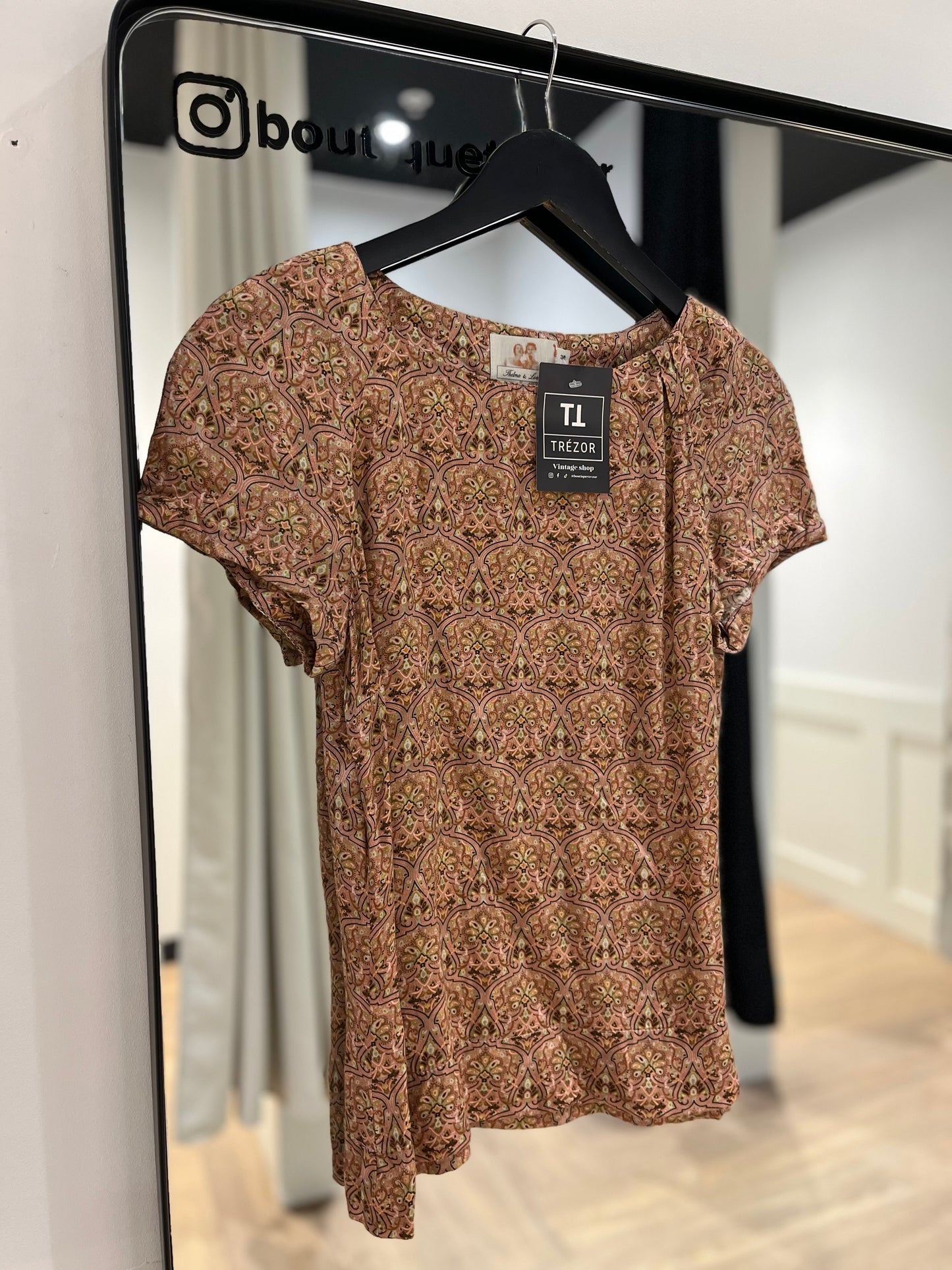 Blouse à motifs S