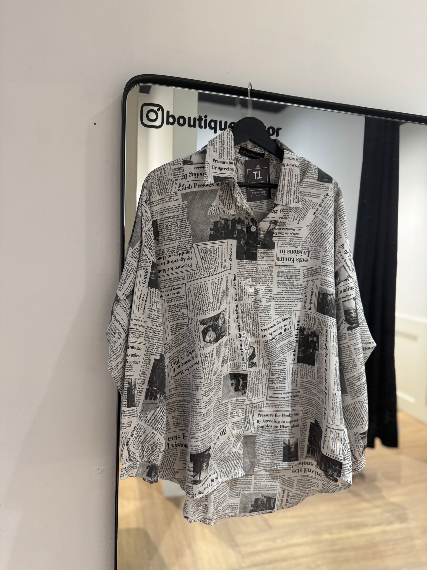 Blouse à motifs XL