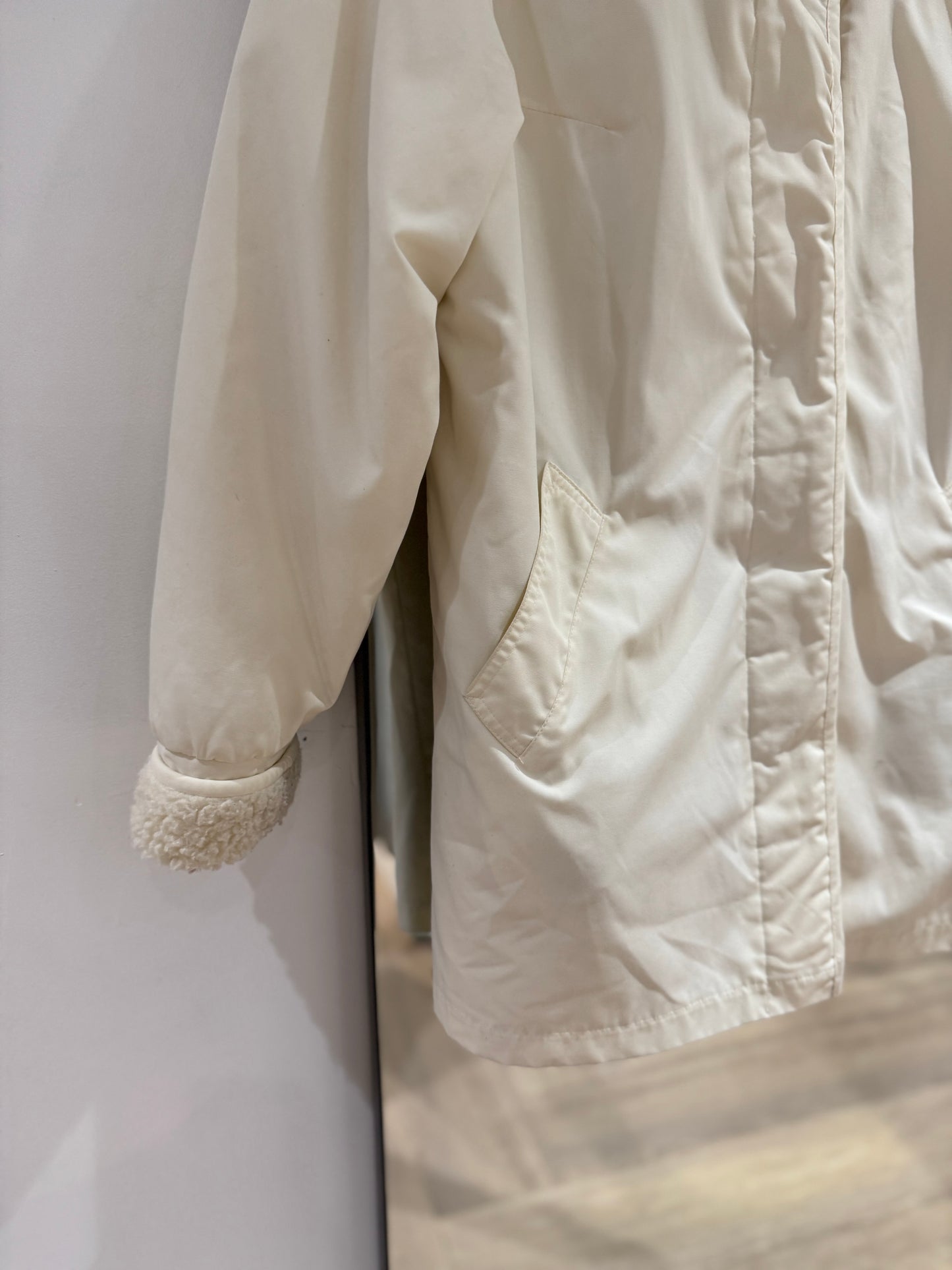 Manteau crème vintage M/L
