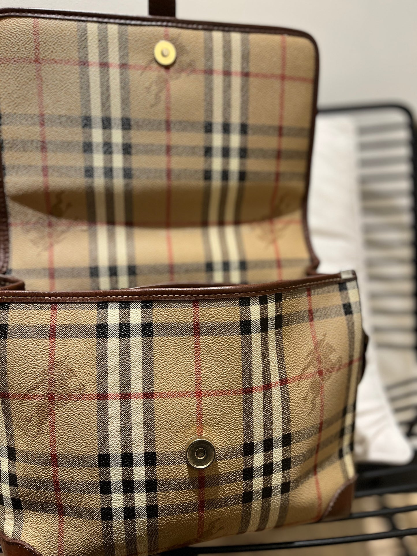 Sac bandoulière Burberry vintage