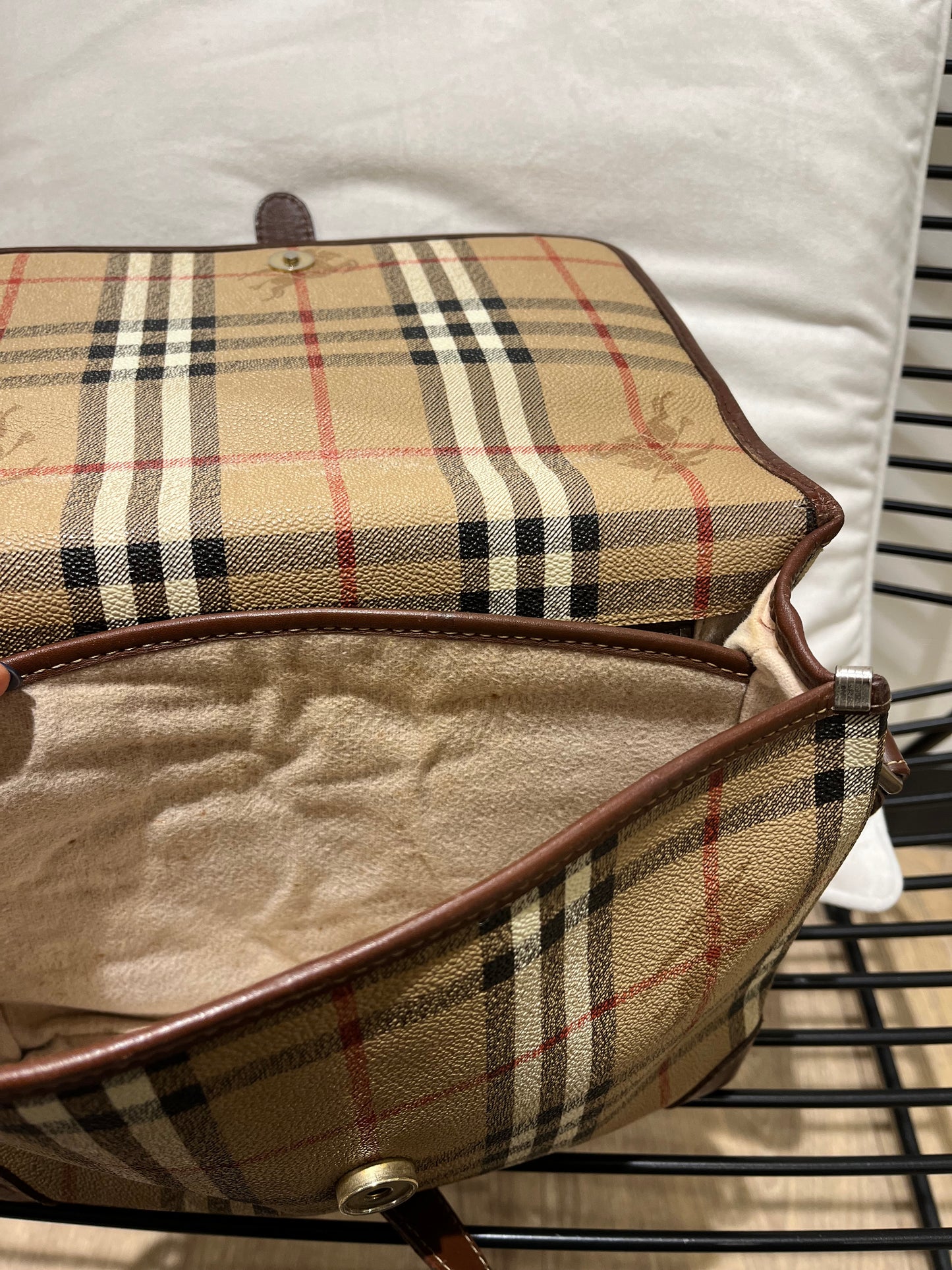Sac bandoulière Burberry vintage