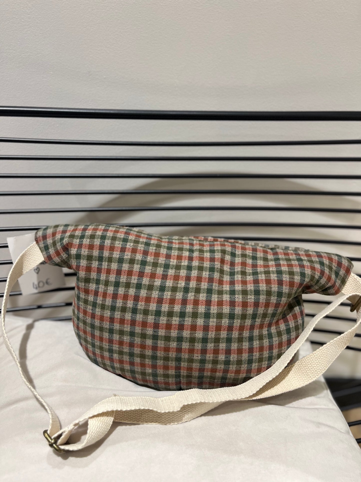 Sac banane fait main grand format