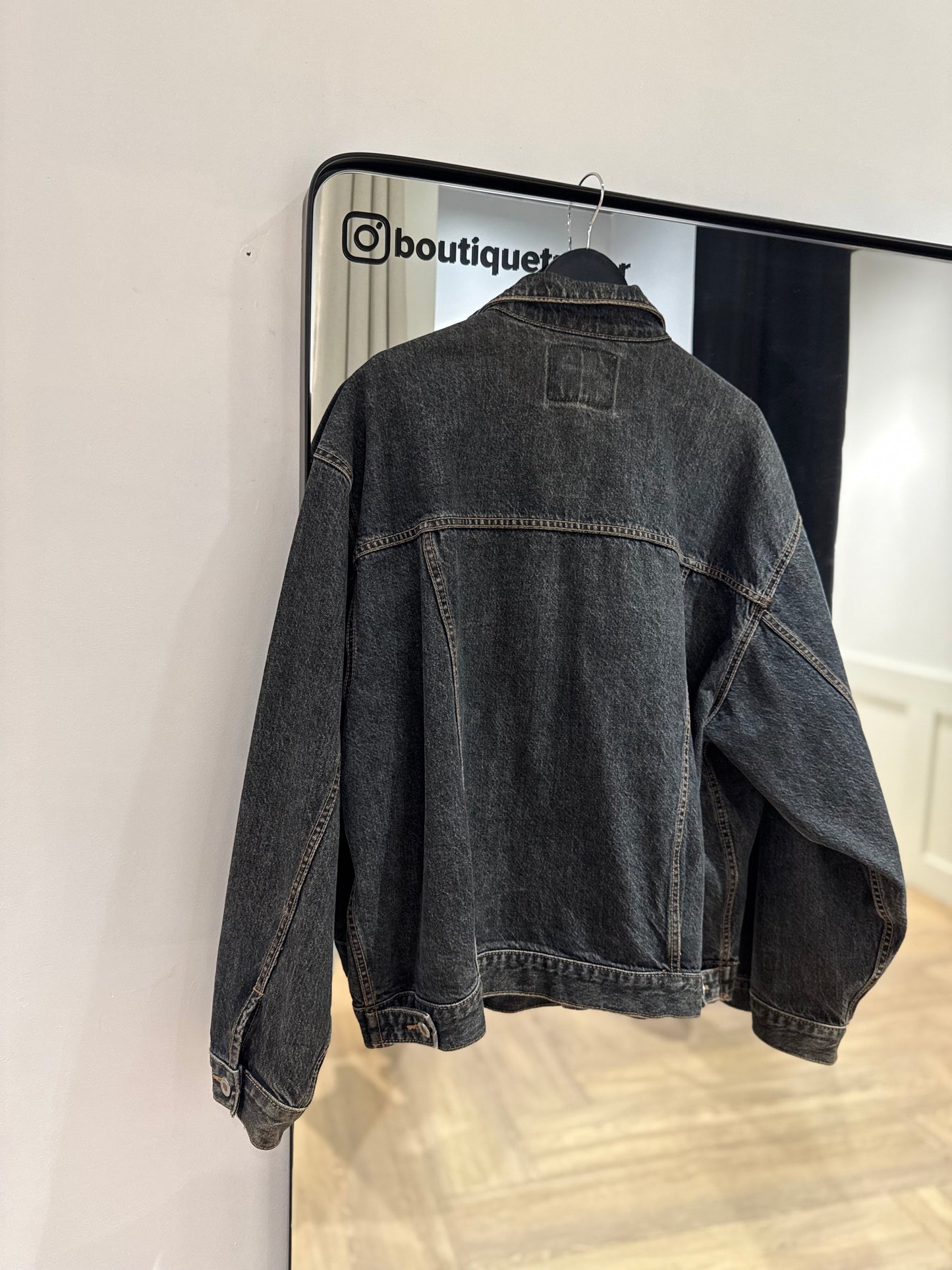 Veste en jean gris Big John XXL