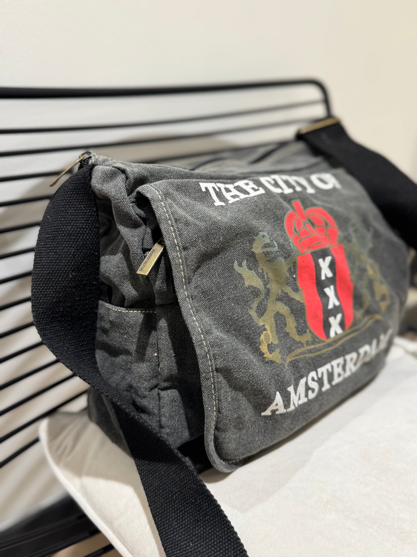 Sac cartable bandoulière Amsterdam